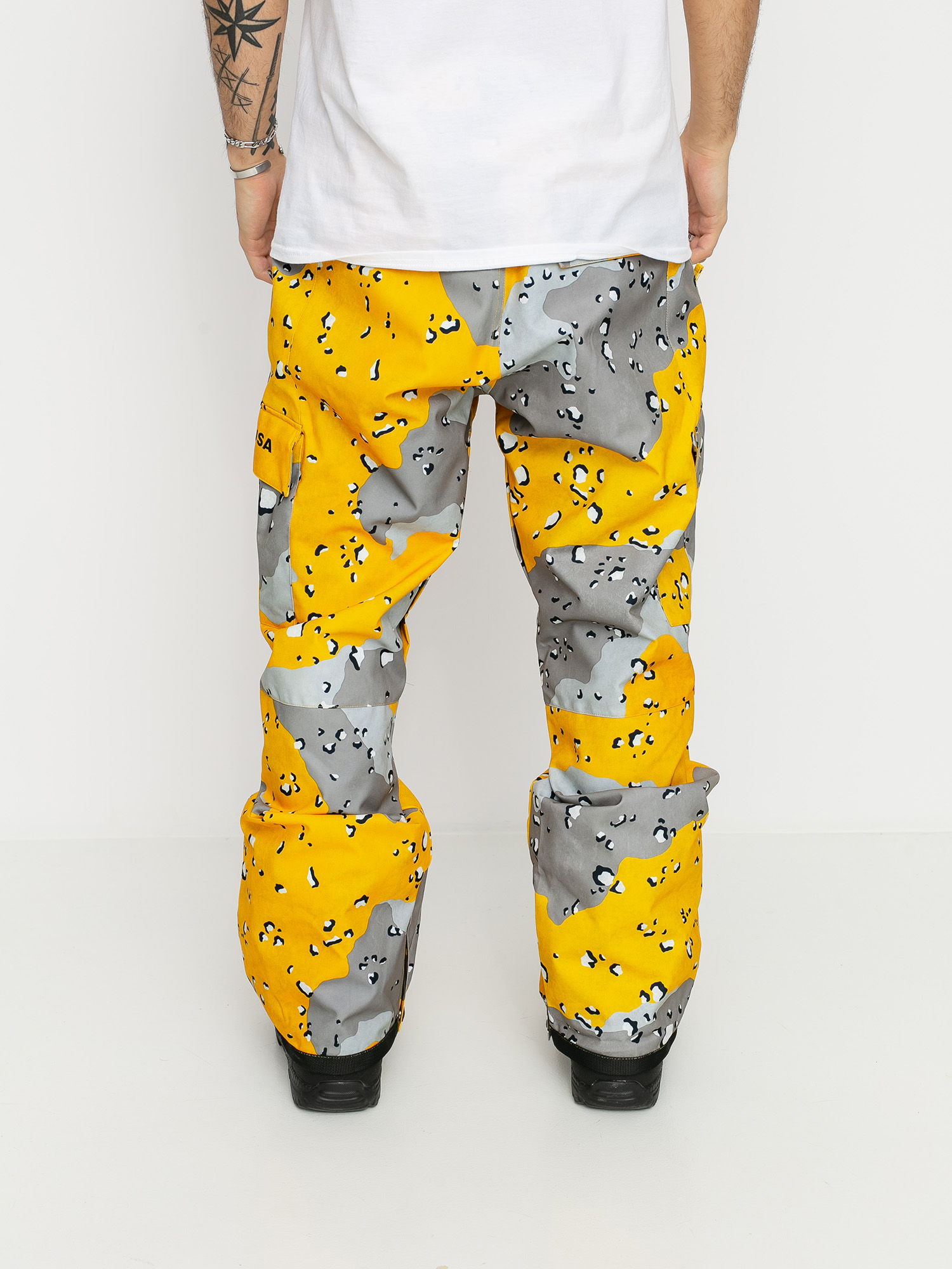 Męskie Spodnie snowboardowe DC Banshee (chocolate chip lemon chro camo)