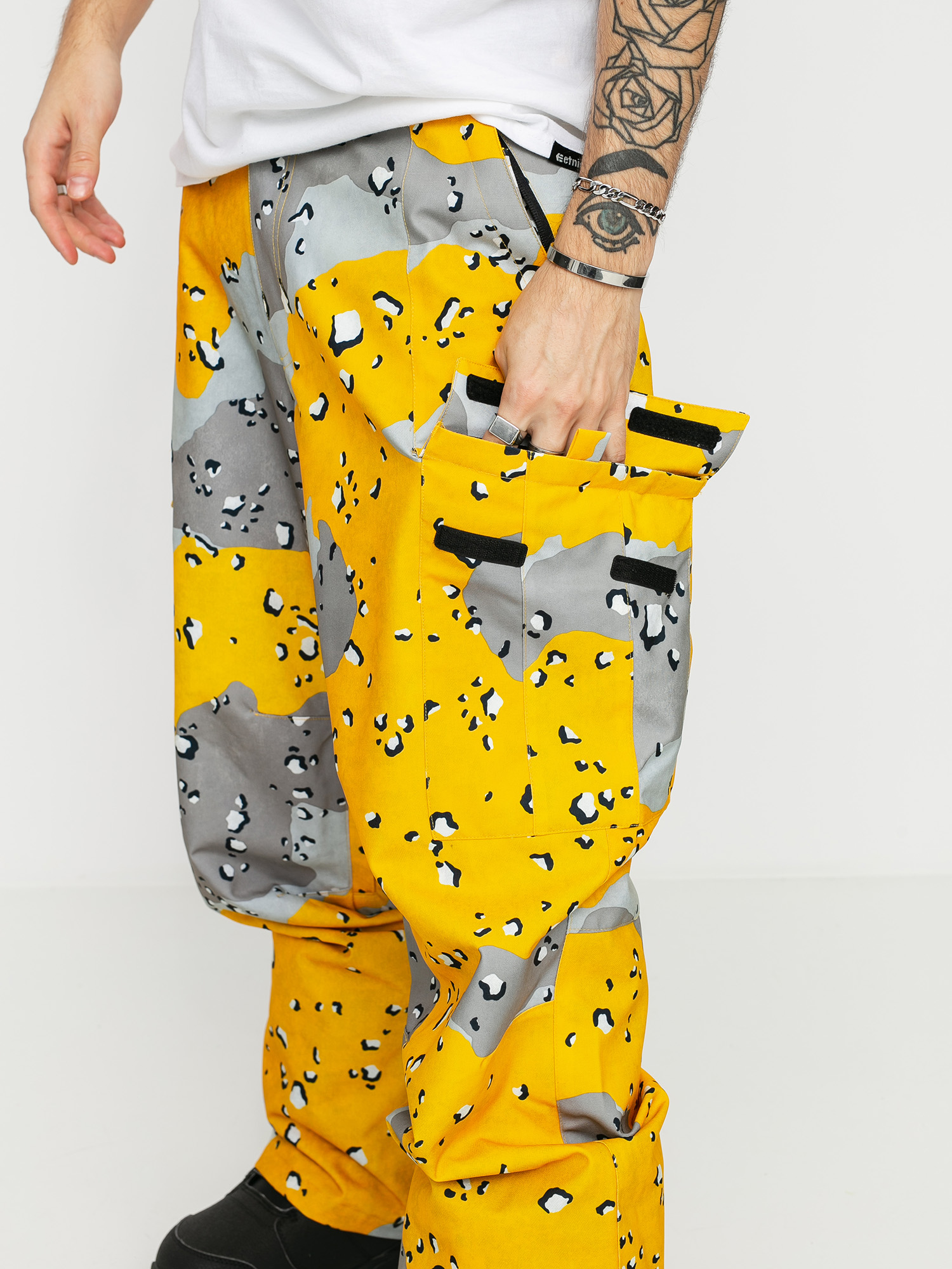 Męskie Spodnie snowboardowe DC Banshee (chocolate chip lemon chro camo)