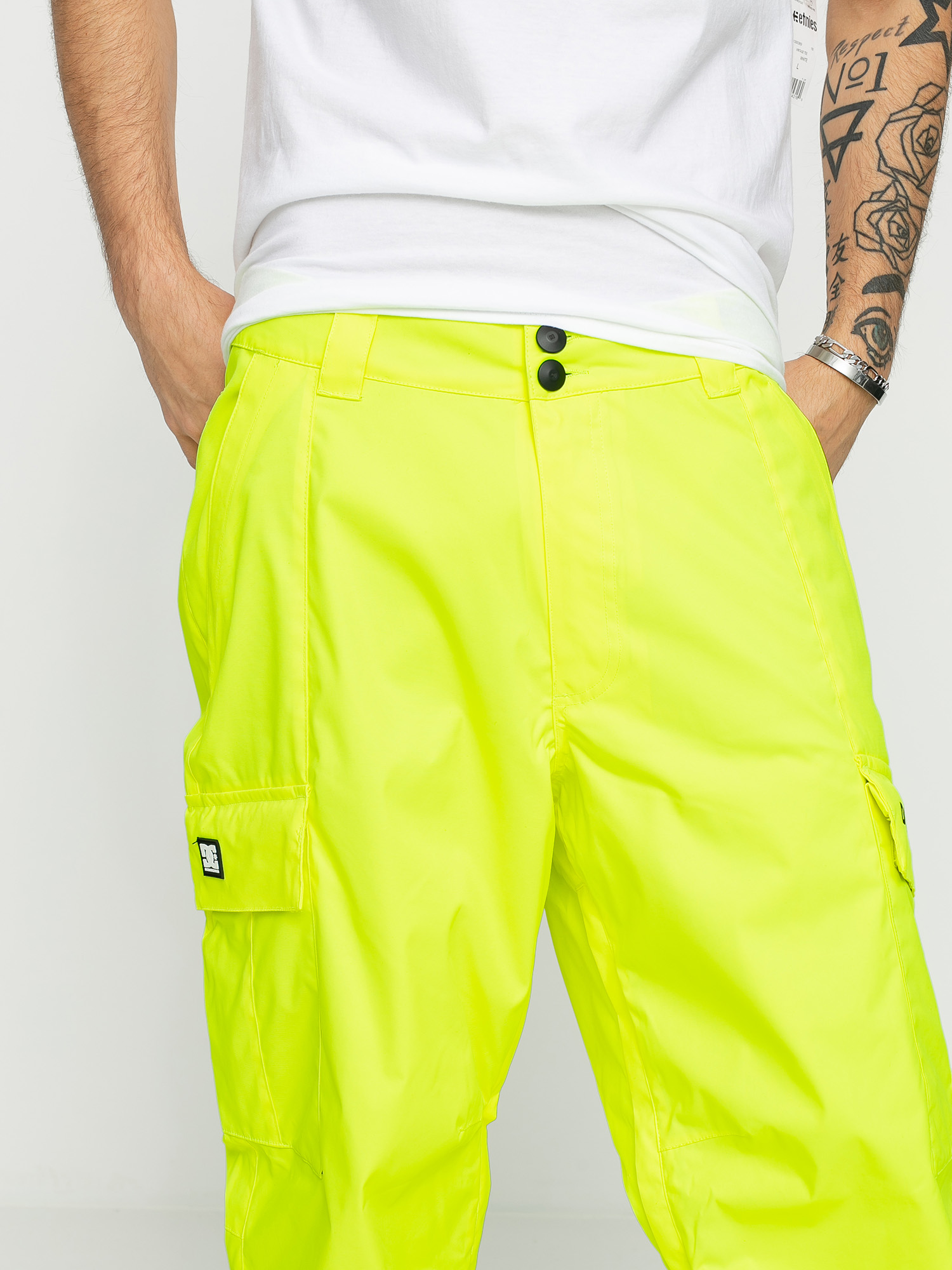 Męskie Spodnie snowboardowe DC Banshee (safety yellow)