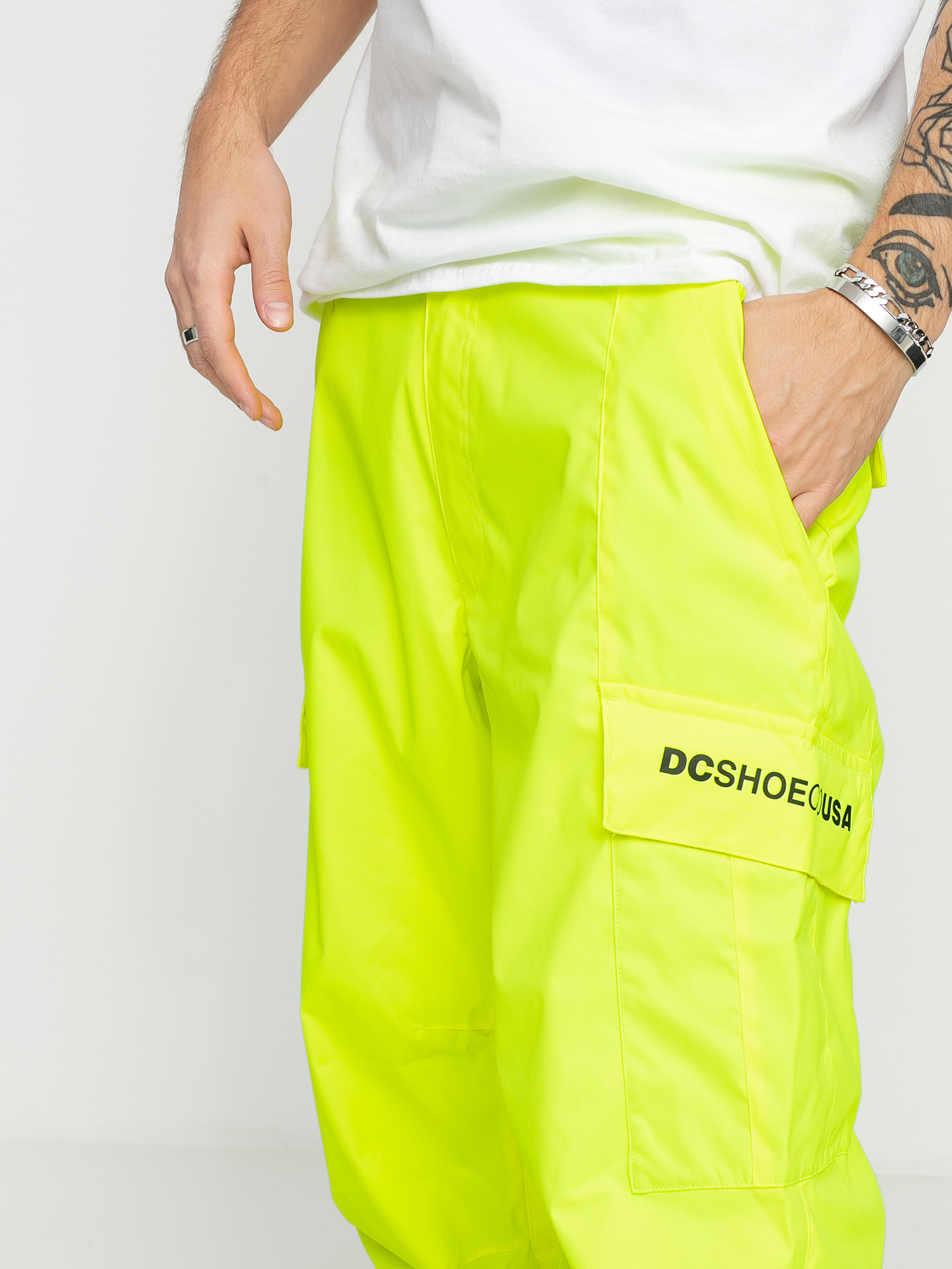 Męskie Spodnie snowboardowe DC Banshee (safety yellow)