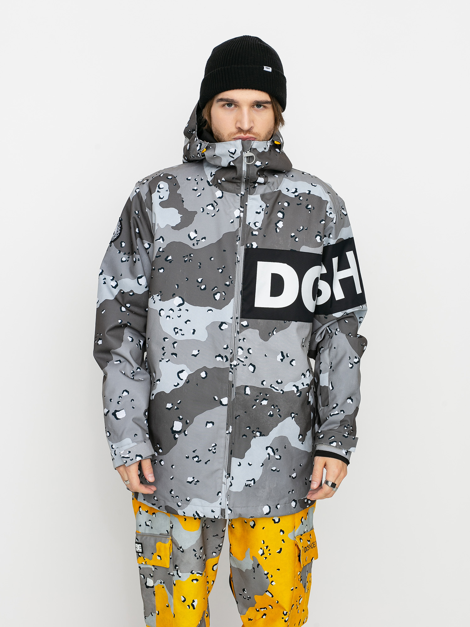 Męska Kurtka snowboardowa DC Propaganda (chocolate chip greyscale camo)
