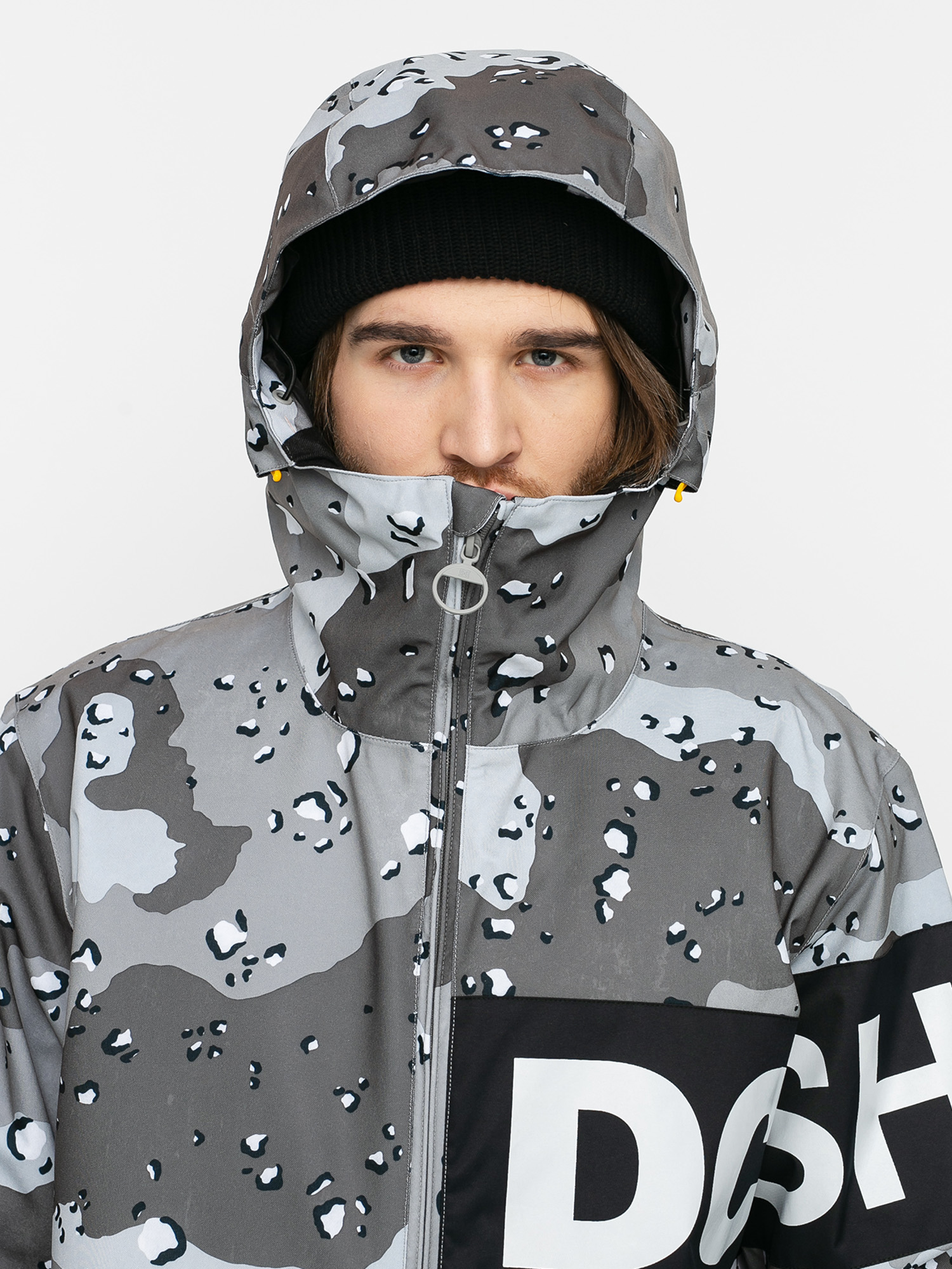 Męska Kurtka snowboardowa DC Propaganda (chocolate chip greyscale camo)