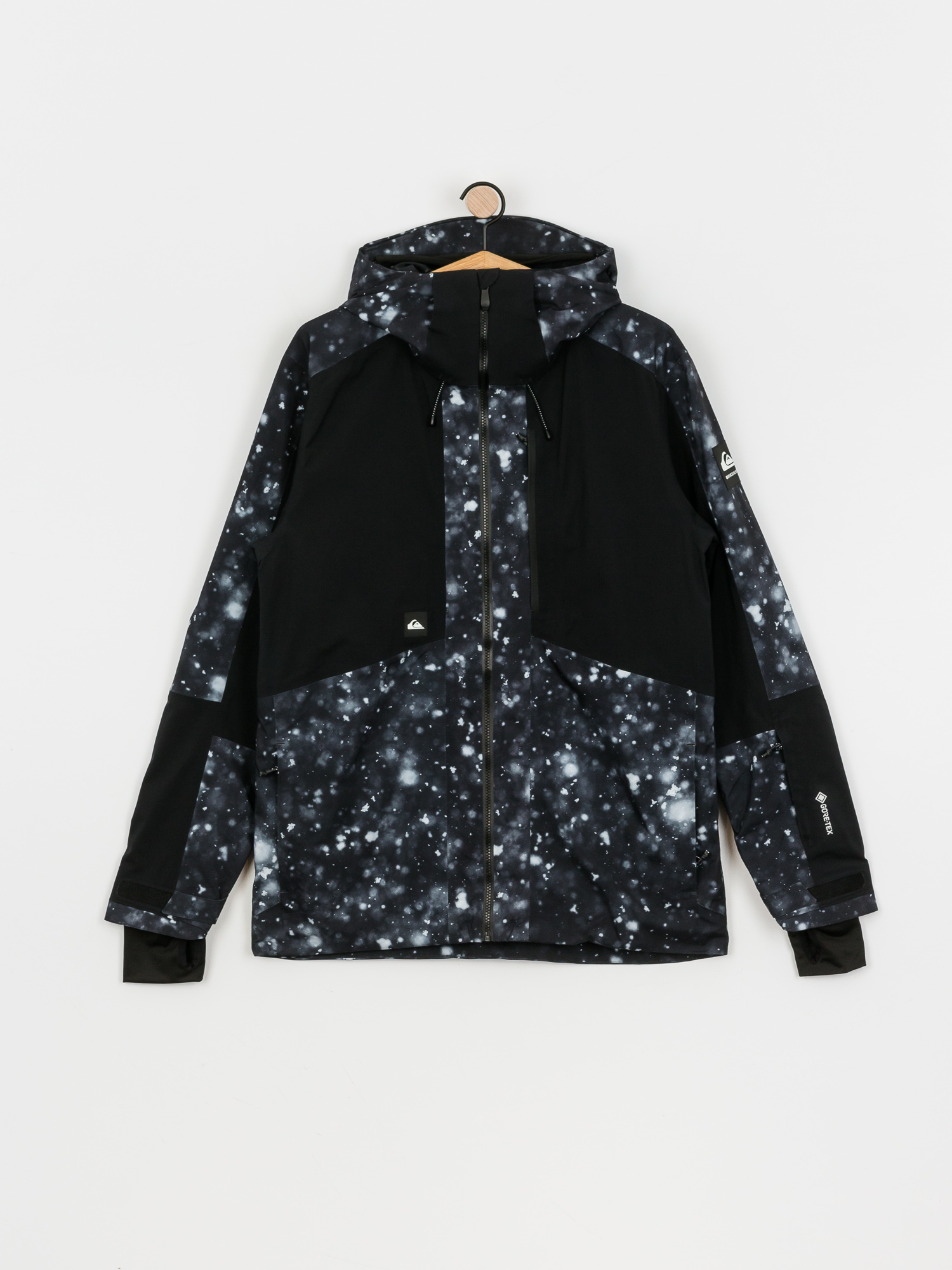 Męska Kurtka snowboardowa Quiksilver Forever 2L Gore-Tex (true black woolflakes)