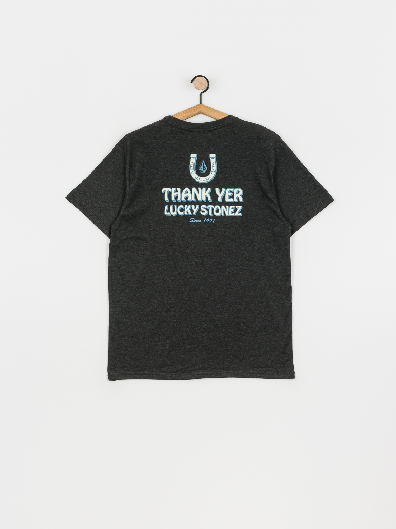 T-shirt Volcom Lucky Yew (heather black)