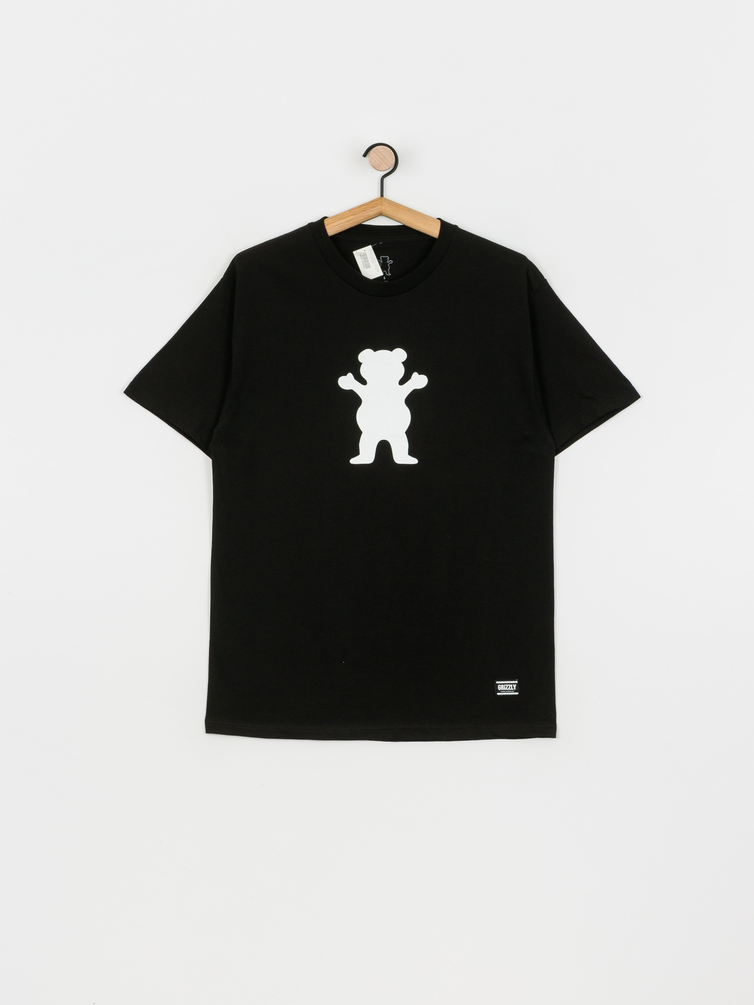 T-shirt Grizzly Griptape OG Bear (black/white)