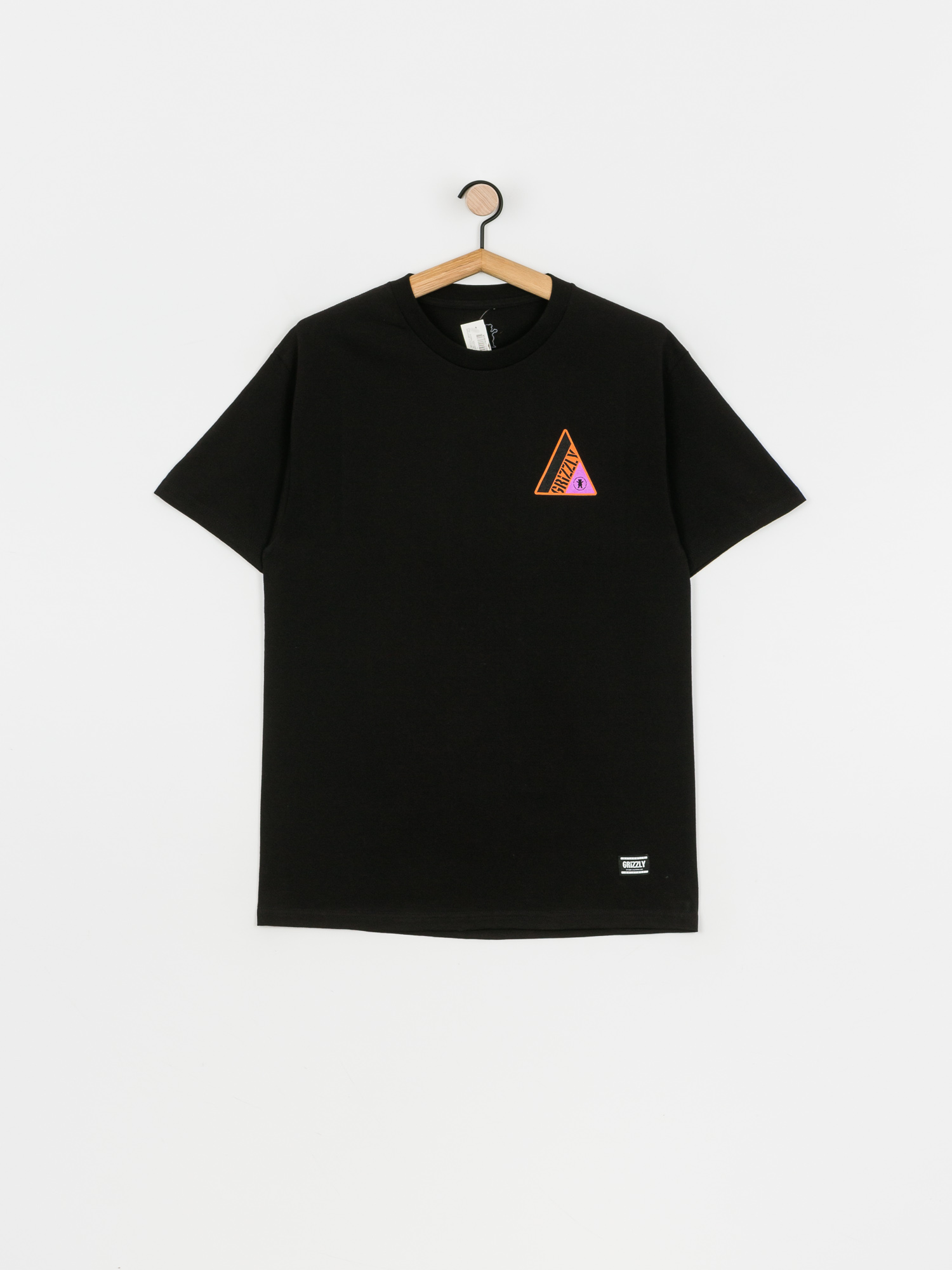 T-shirt Grizzly Griptape World Famous (black)