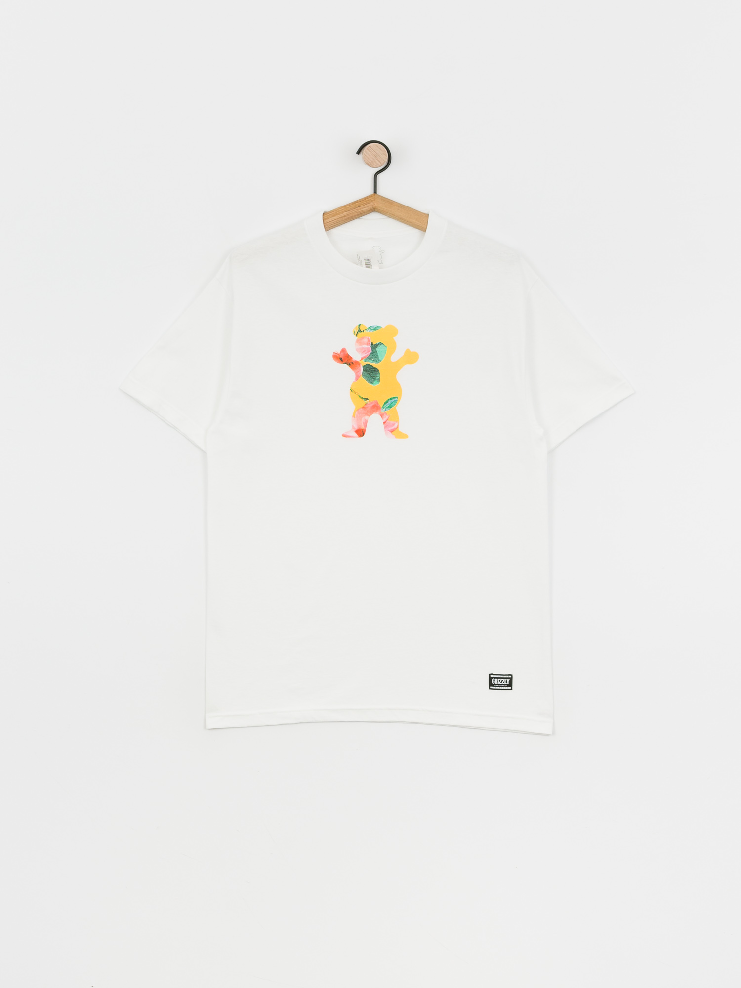 T-shirt Grizzly Griptape Blossom OG Bear (white)