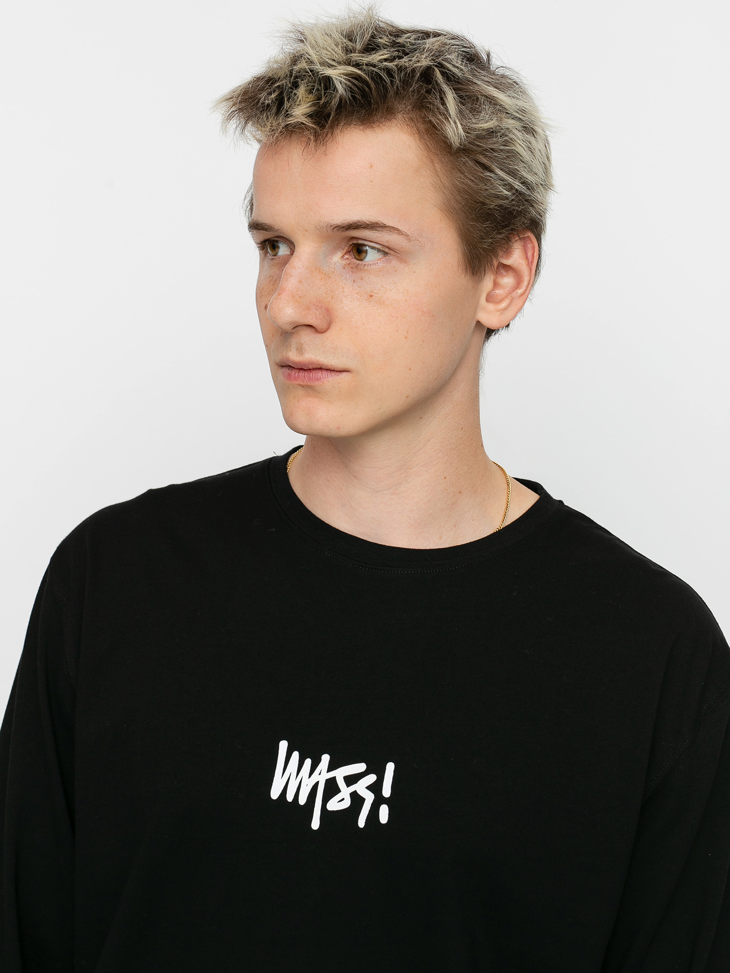 Longsleeve MassDnm Signature Small Logo (black)