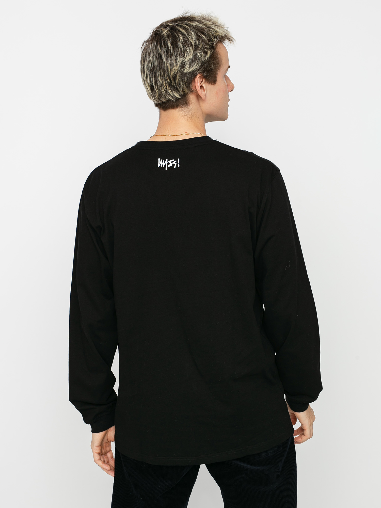 Longsleeve MassDnm Signature Small Logo (black)