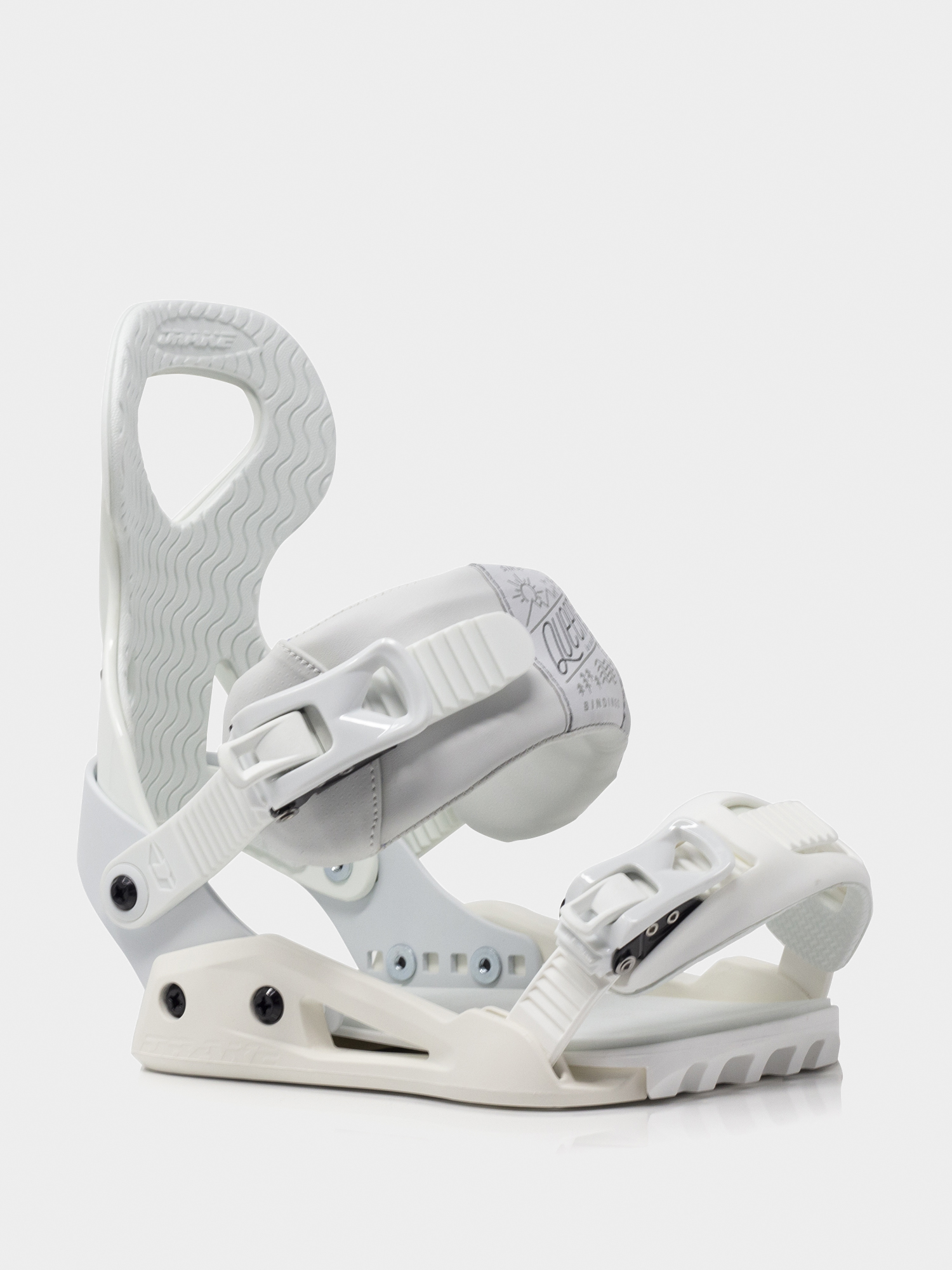 Damskie Wiązania snowboardowe Drake Queen (white)
