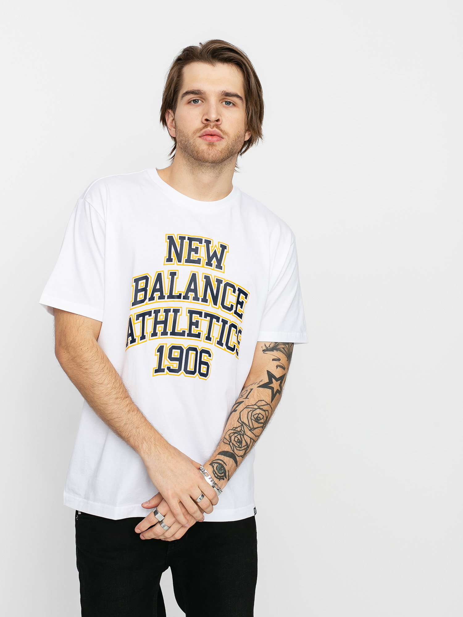T-shirt New Balance Collegiate Spec (white)