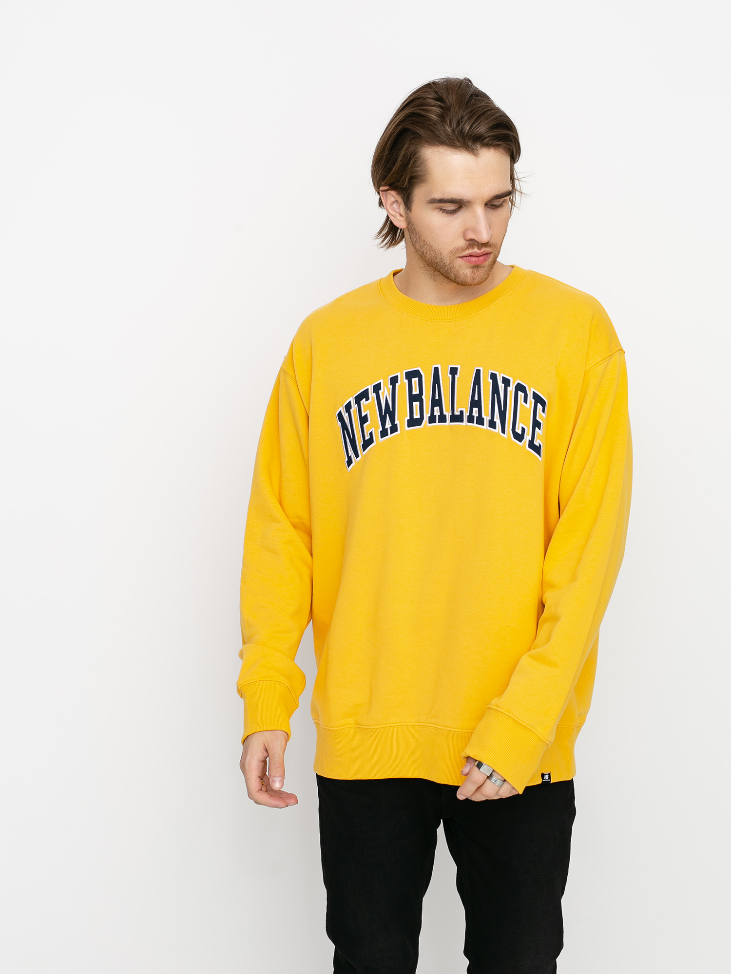 Bluza New Balance Collegiate Crew (yellow)