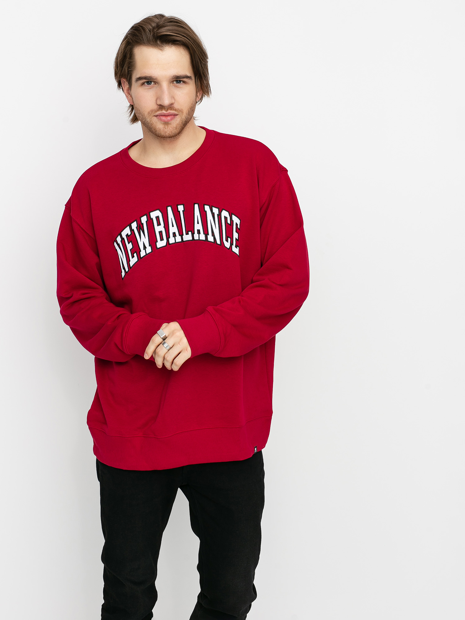 Bluza New Balance Collegiate Crew (red)