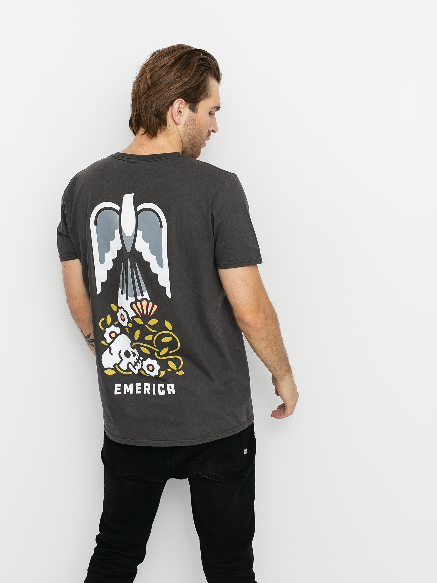 T-shirt Emerica Sasha Barr Dove (charcoal)