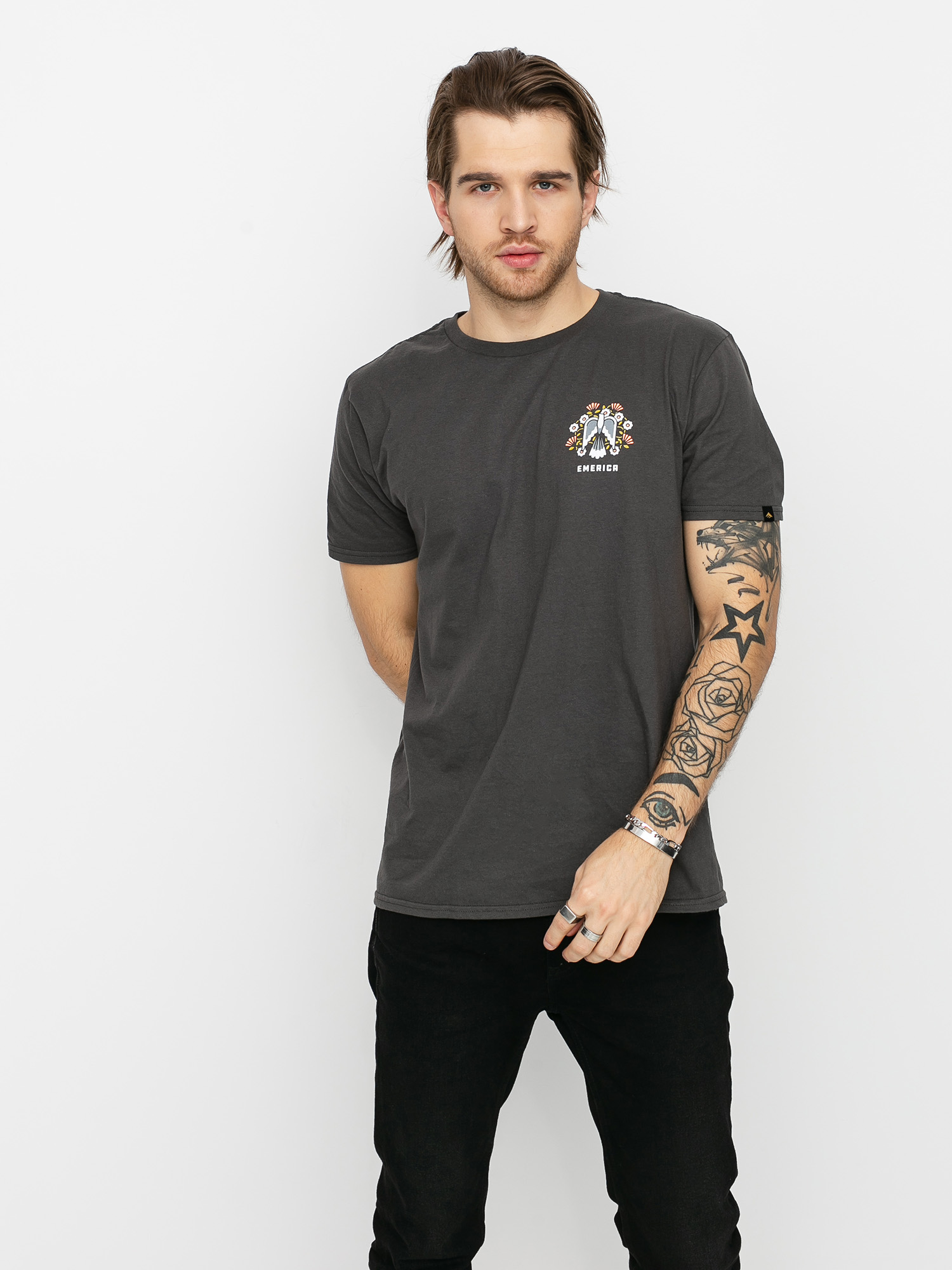 T-shirt Emerica Sasha Barr Dove (charcoal)