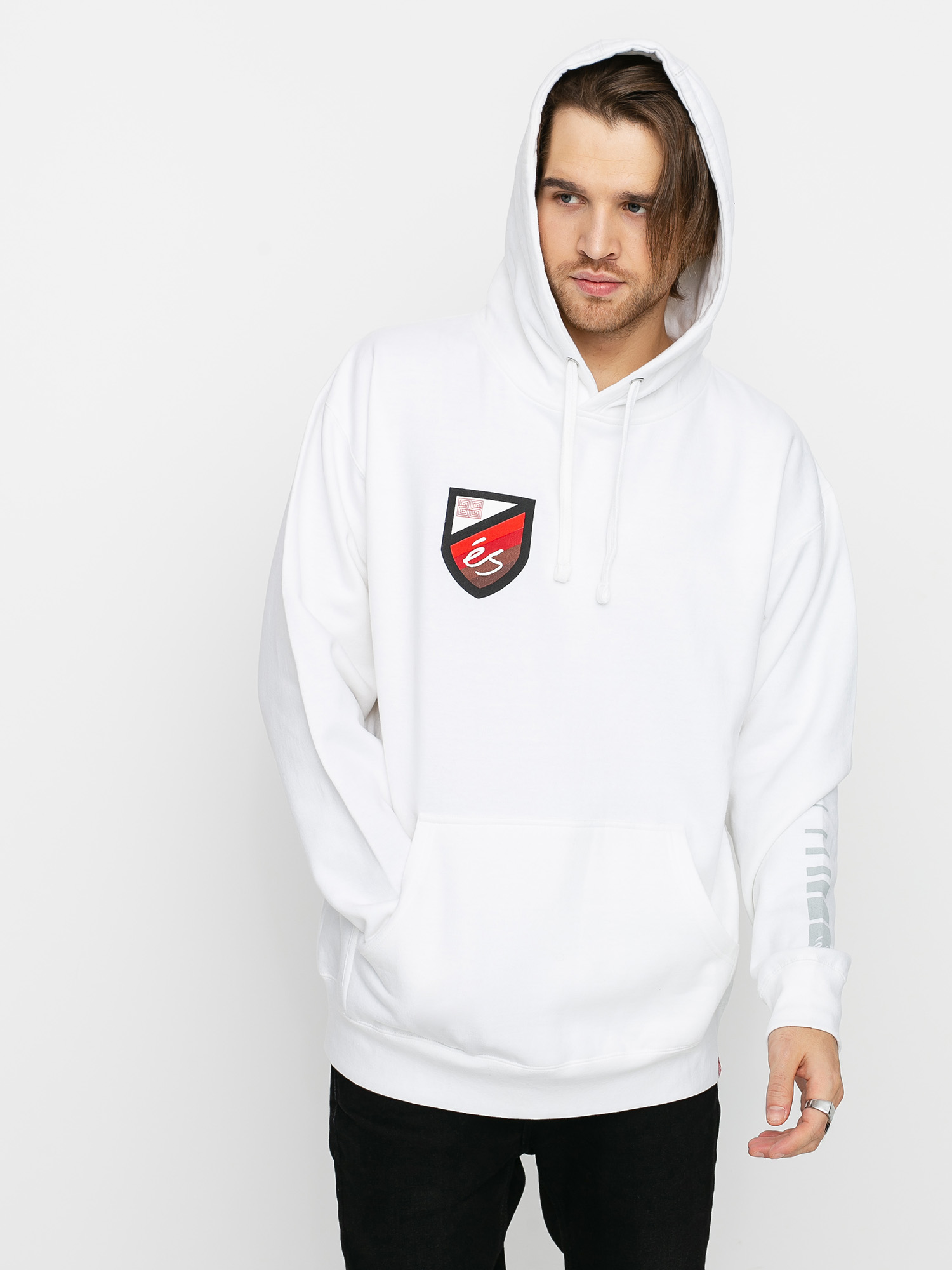 Bluza z kapturem eS Academy HD (white)