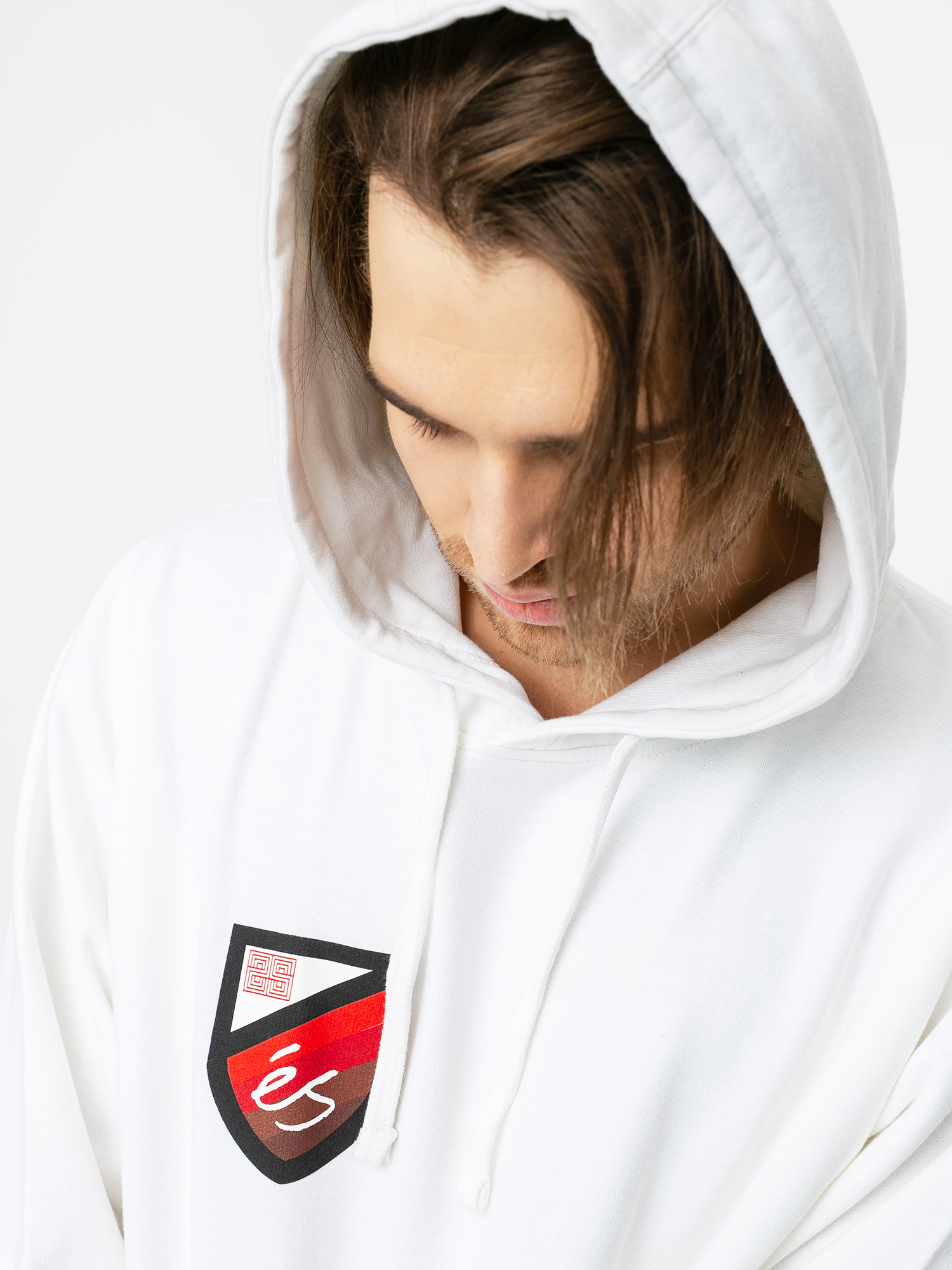Bluza z kapturem eS Academy HD (white)