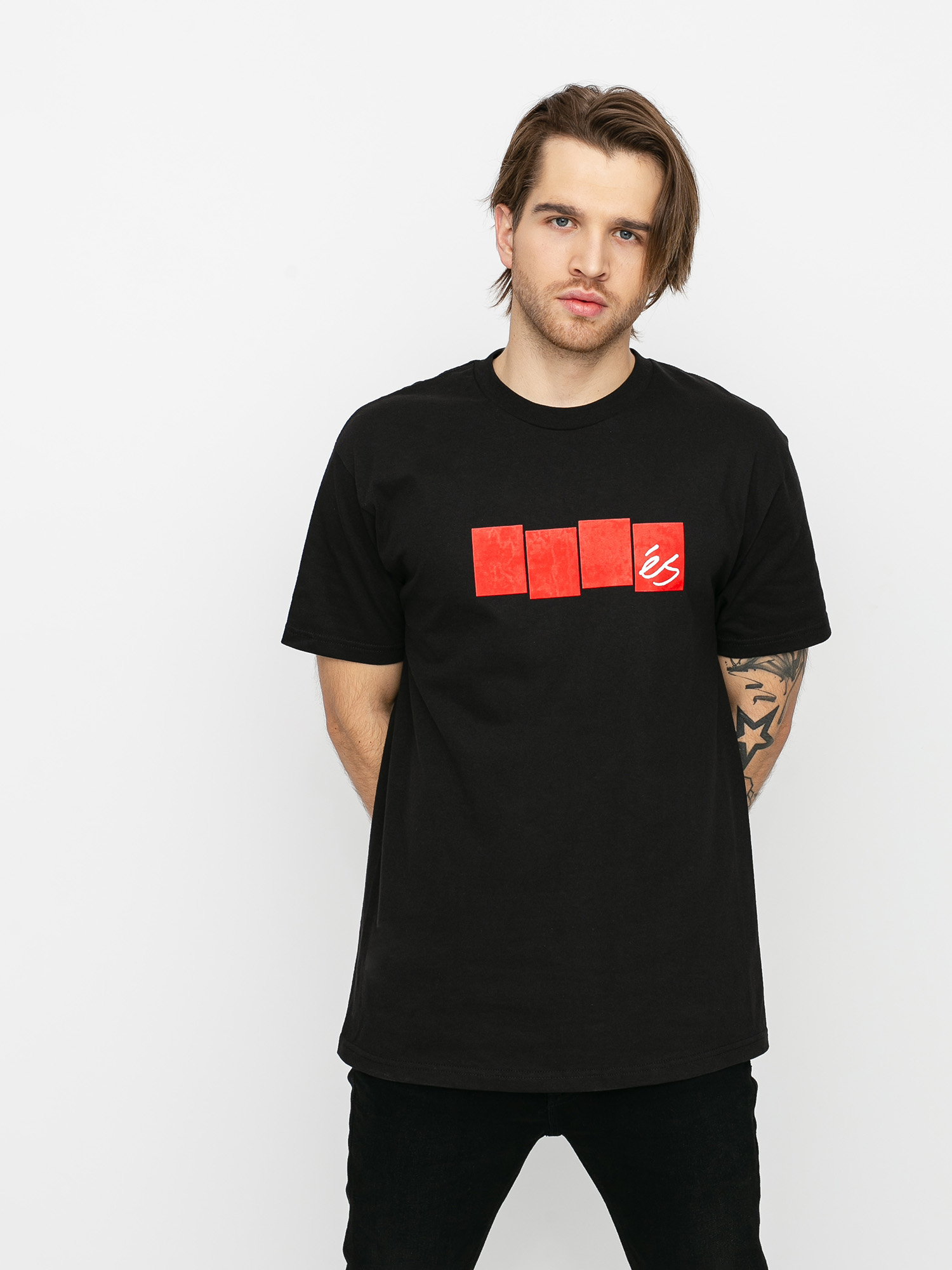 T-shirt eS Block Flag (black)
