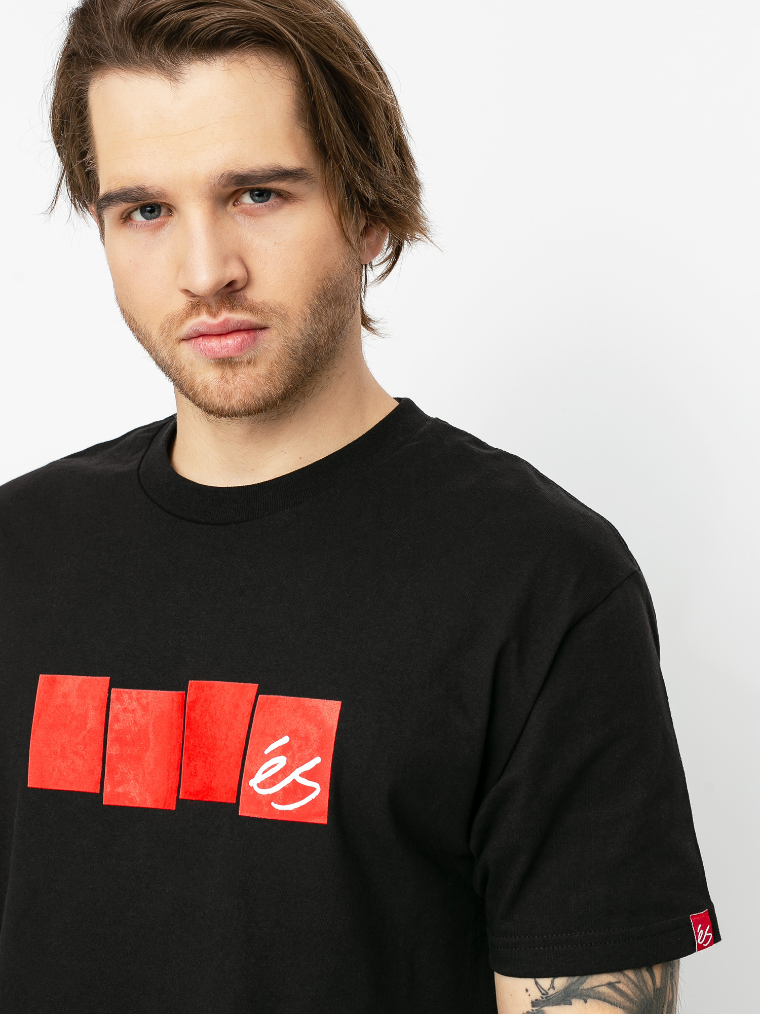 T-shirt eS Block Flag (black)