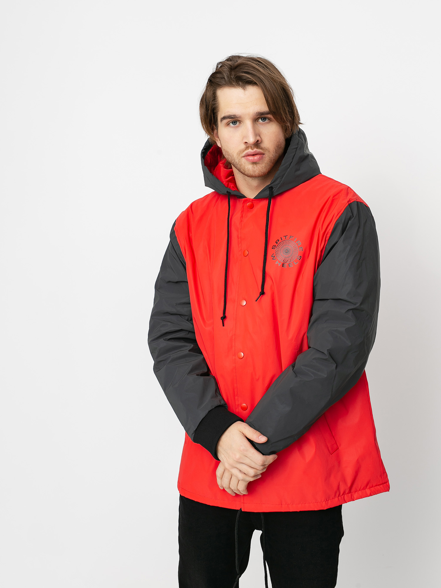 Kurtka Spitfire Hi Vis Reflective (red)