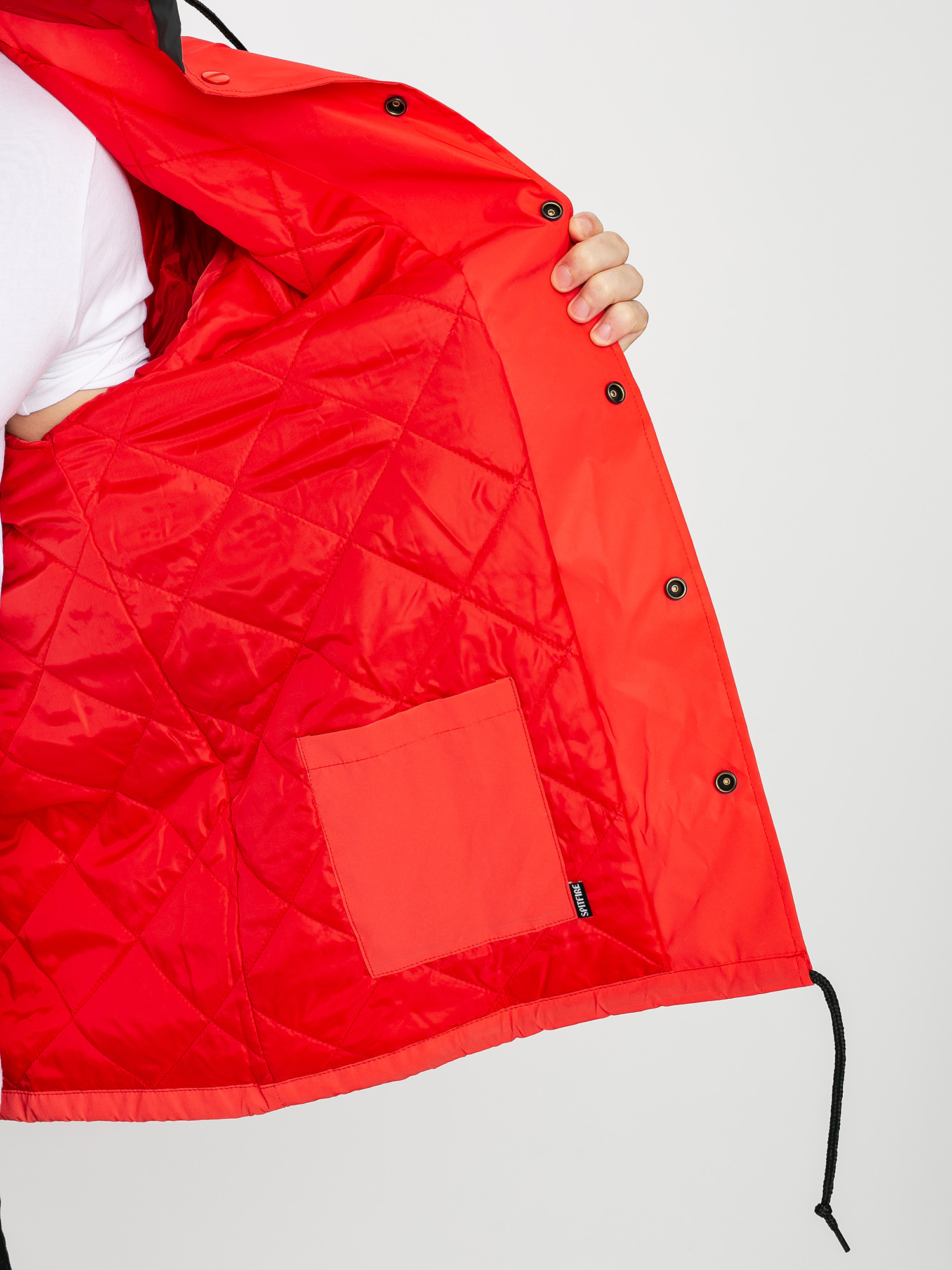 Kurtka Spitfire Hi Vis Reflective (red)