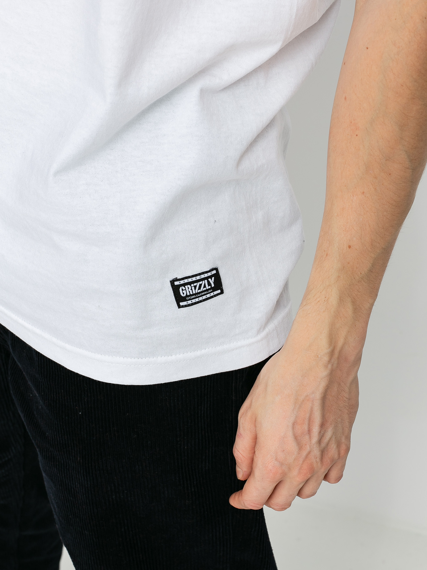 T-shirt Grizzly Griptape Adventure Crest (white)