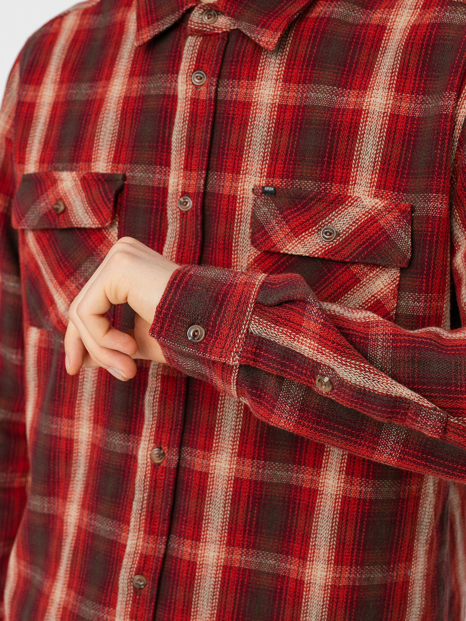 Koszula Kr3w Escape LS Woven (soil)