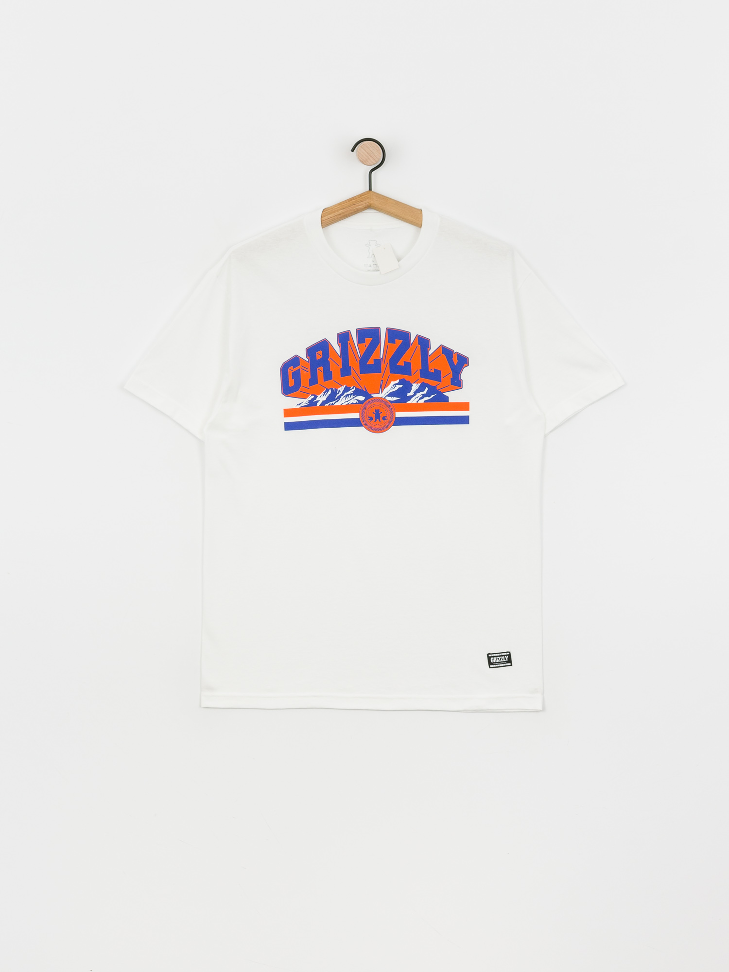 T-shirt Grizzly Griptape Adventure Crest (white)