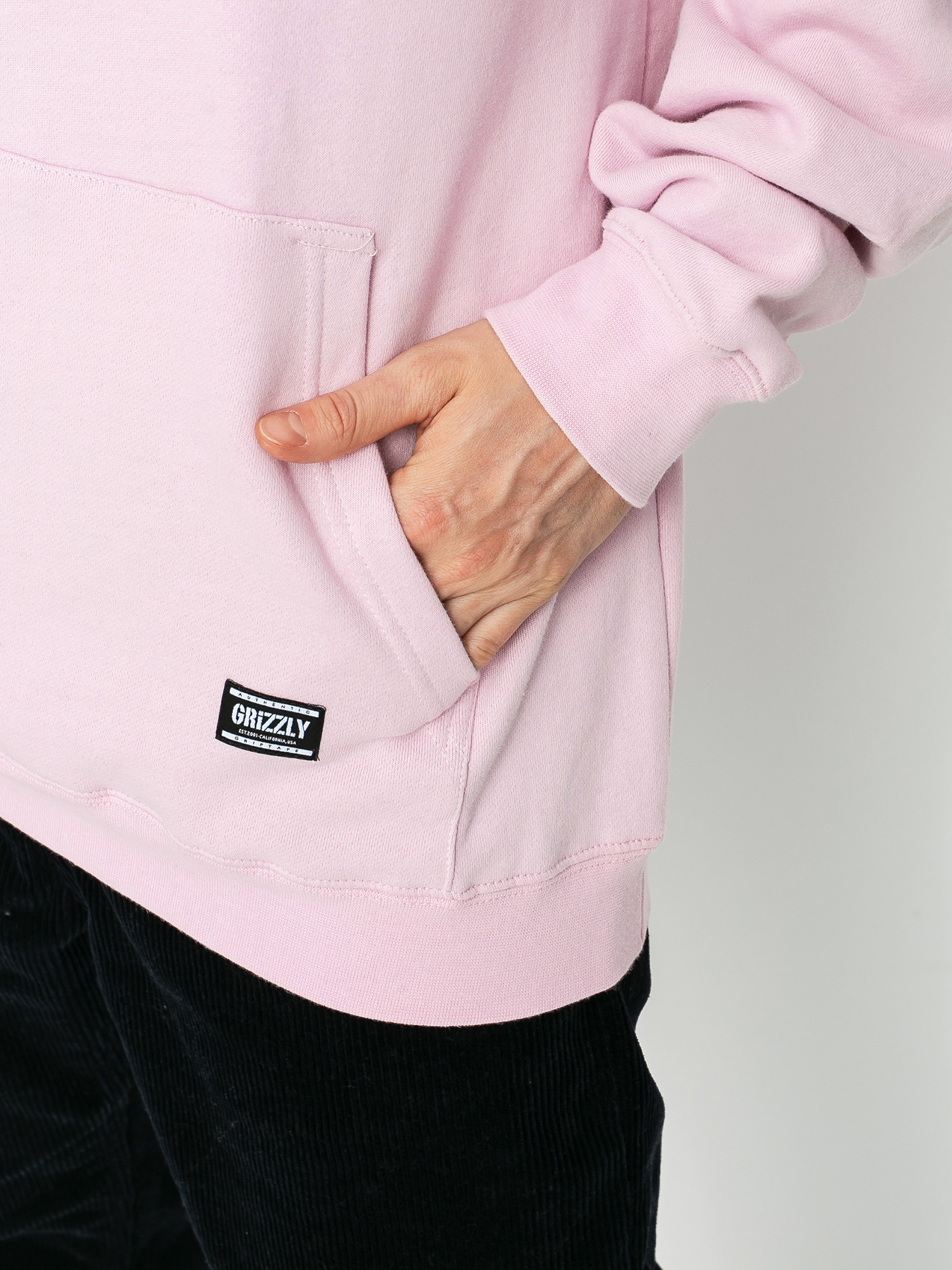 Bluza z kapturem Grizzly Griptape Blossom HD (pink)