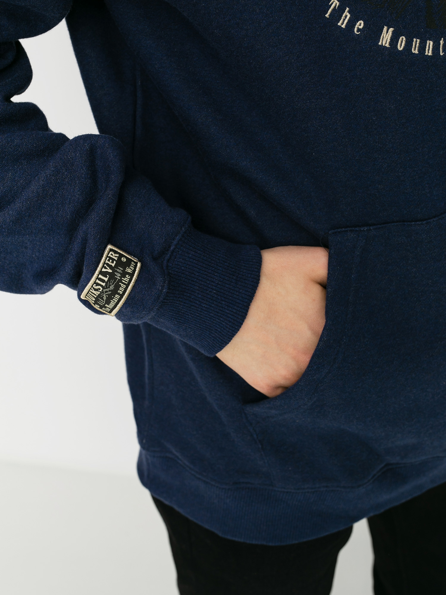 Męska Bluza aktywna Quiksilver Big Logo Snow HD (navy blazer)