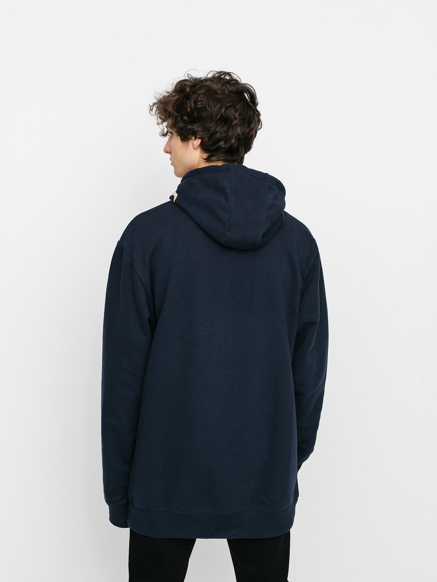 Męska Bluza aktywna Quiksilver Big Logo Tech HD (navy blazer)