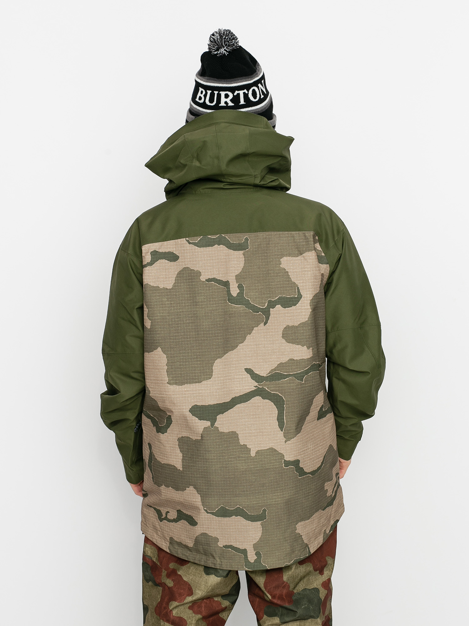 Męska Kurtka snowboardowa Burton Gore Tex Radial Insulated (barren camo/keef)