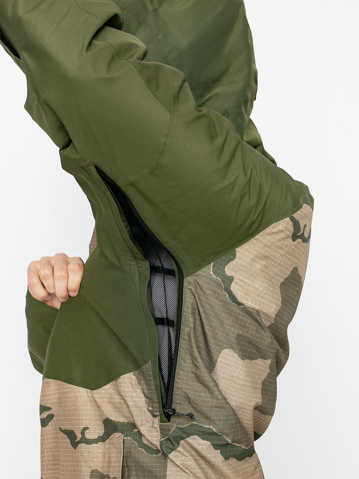 Męska Kurtka snowboardowa Burton Gore Tex Radial Insulated (barren camo/keef)