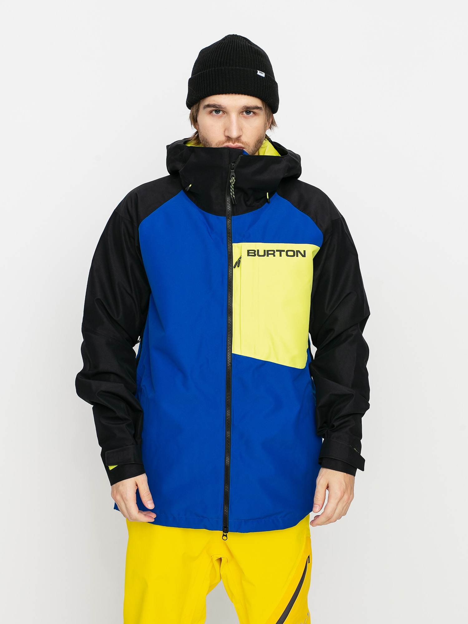 Męska Kurtka snowboardowa Burton Gore Tex Radial Insulated (lapis blue/true black/limeade)