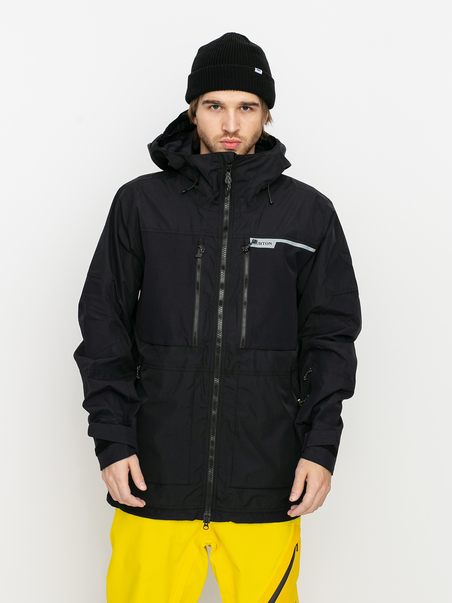 Męska Kurtka snowboardowa Burton Frostner (true black)
