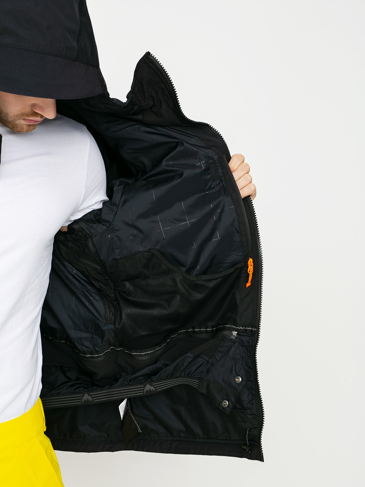 Męska Kurtka snowboardowa Burton Frostner (true black)