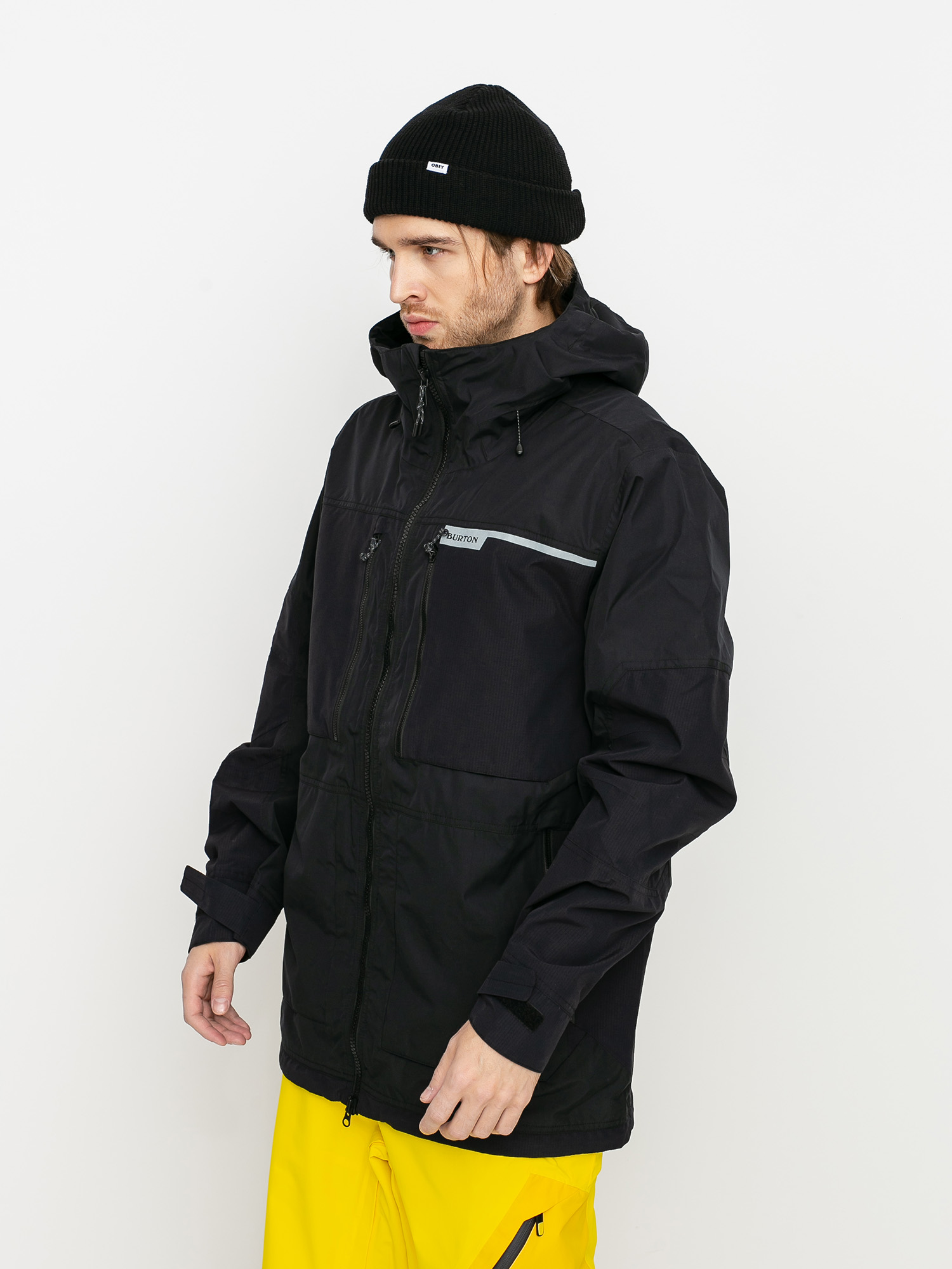 Męska Kurtka snowboardowa Burton Frostner (true black)
