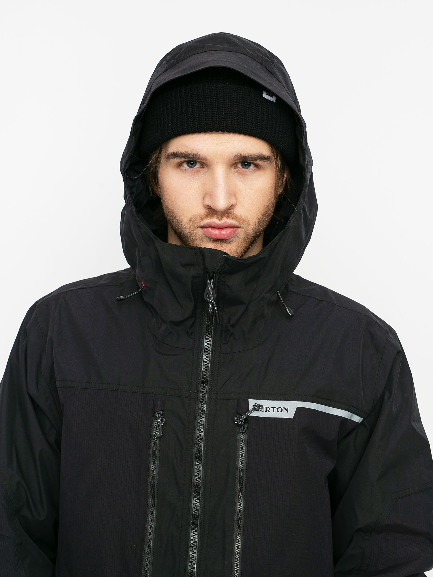 Męska Kurtka snowboardowa Burton Frostner (true black)