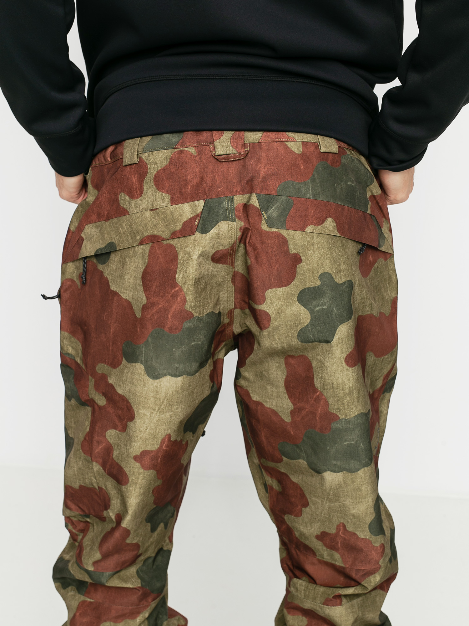 Męskie Spodnie snowboardowe Burton Ak Gore Tex Cyclic (martini olive telo camo)