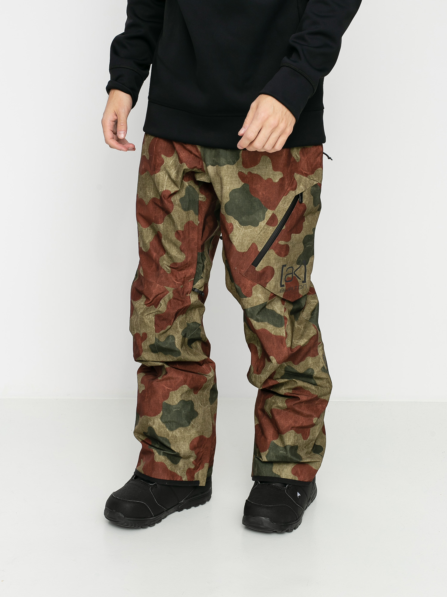 Męskie Spodnie snowboardowe Burton Ak Gore Tex Cyclic (martini olive telo camo)