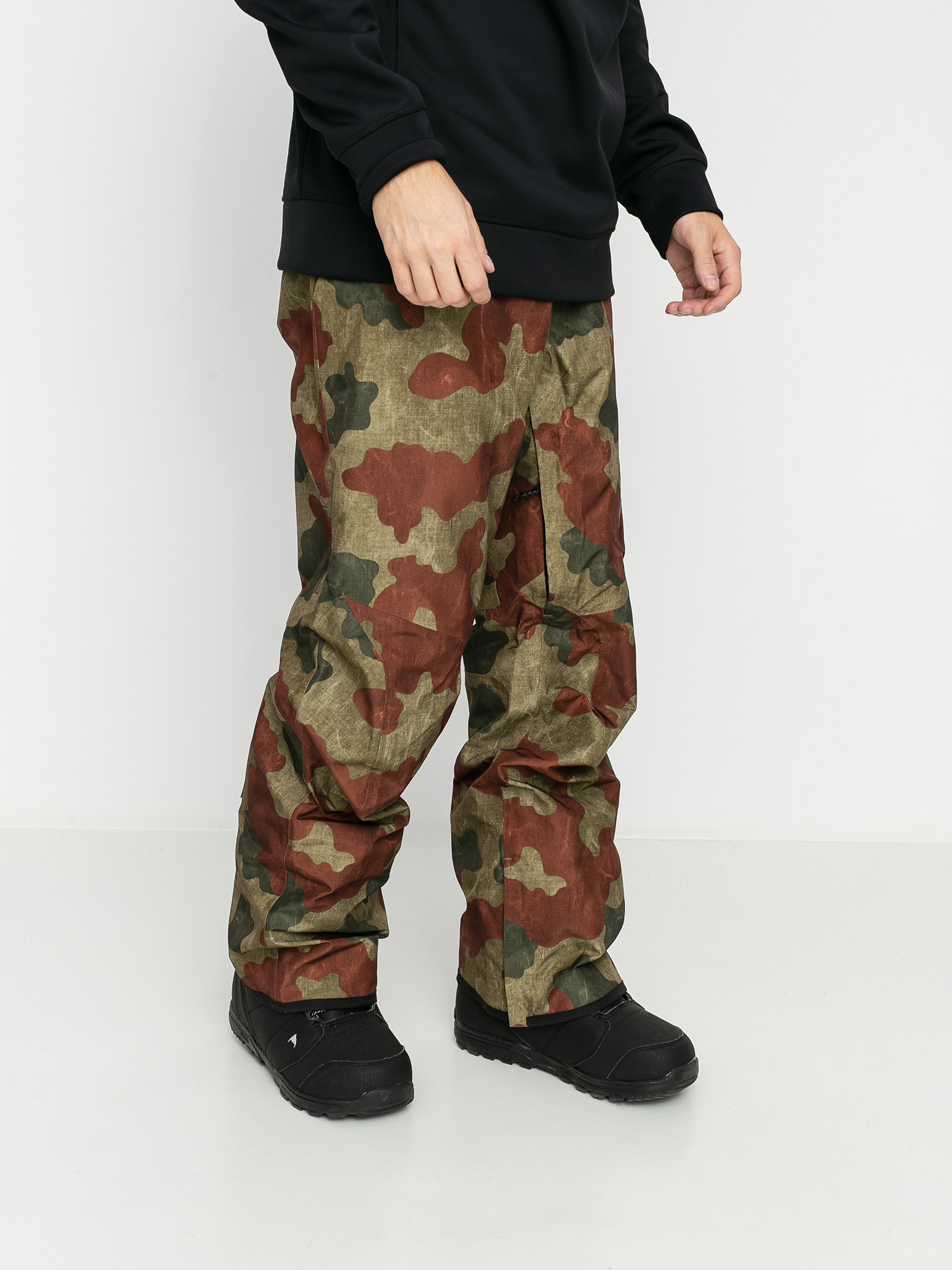 Męskie Spodnie snowboardowe Burton Ak Gore Tex Cyclic (martini olive telo camo)
