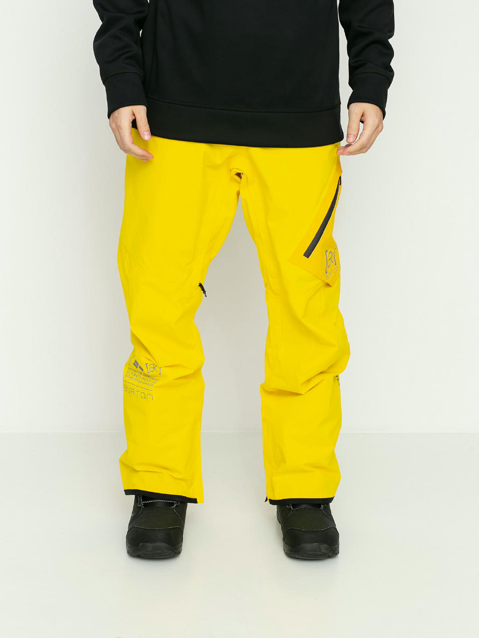 Męskie Spodnie snowboardowe Burton Ak Gore Tex Cyclic (cyber yellow/spectra yellow)