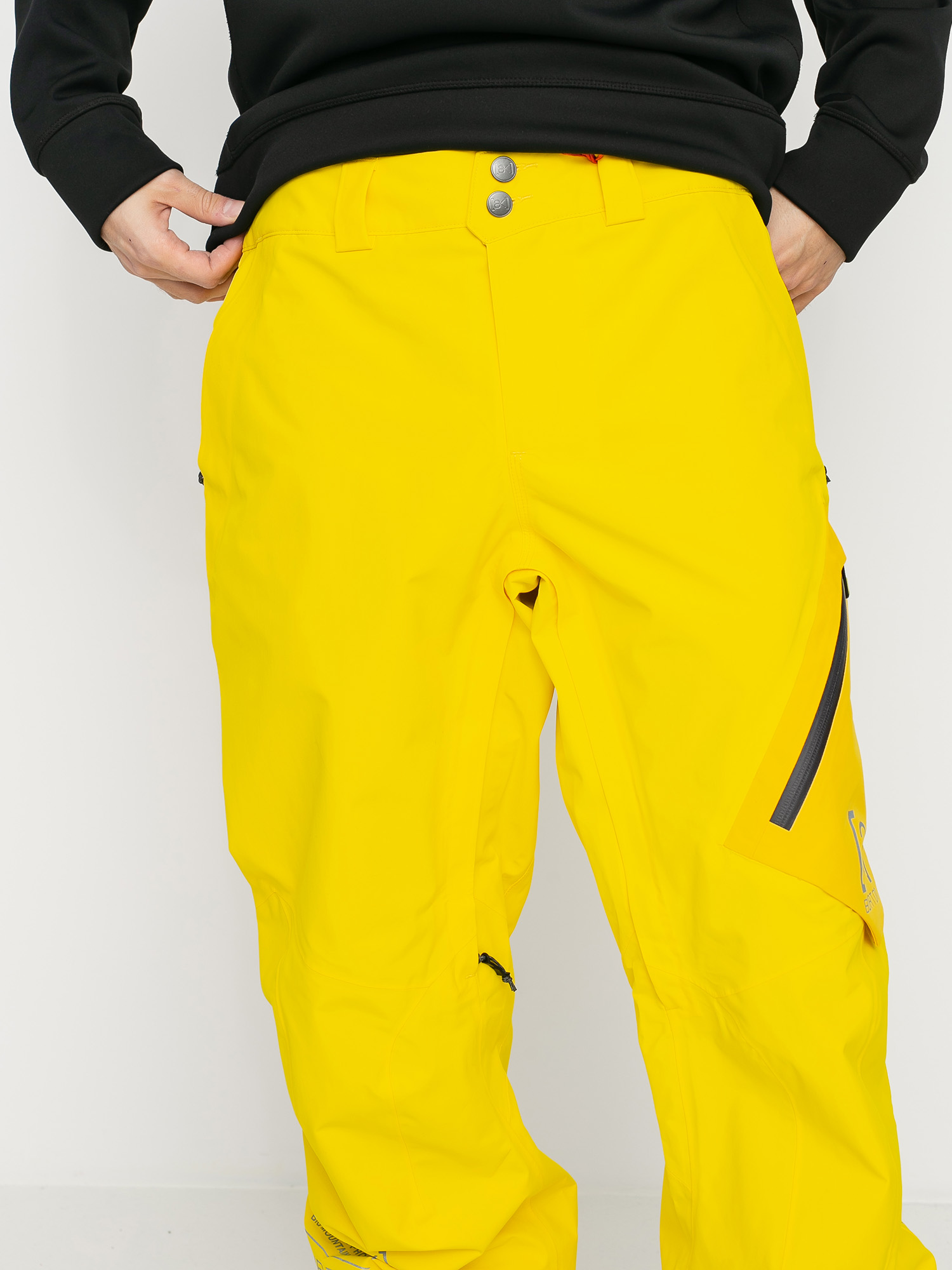 Męskie Spodnie snowboardowe Burton Ak Gore Tex Cyclic (cyber yellow/spectra yellow)
