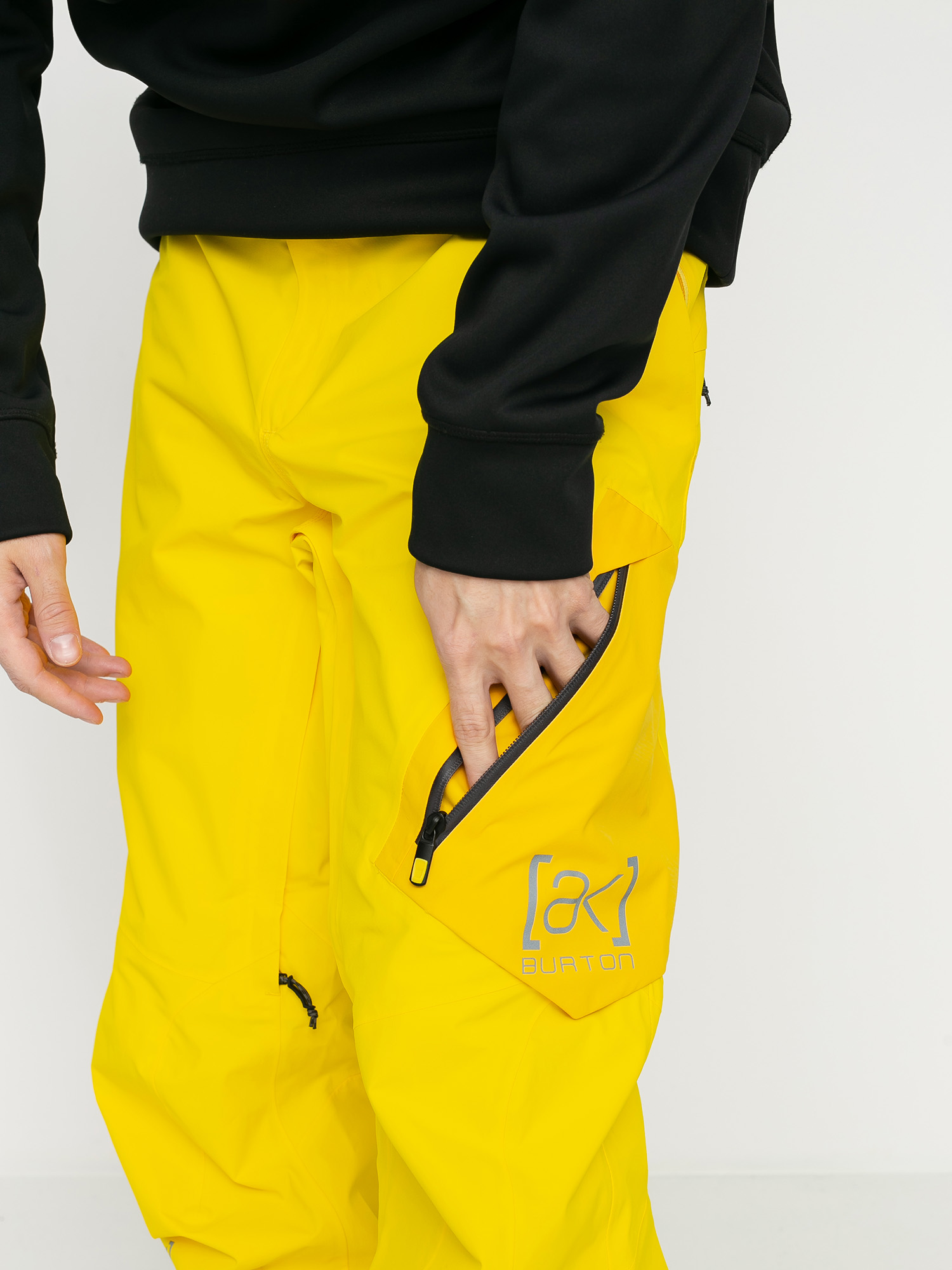 Męskie Spodnie snowboardowe Burton Ak Gore Tex Cyclic (cyber yellow/spectra yellow)
