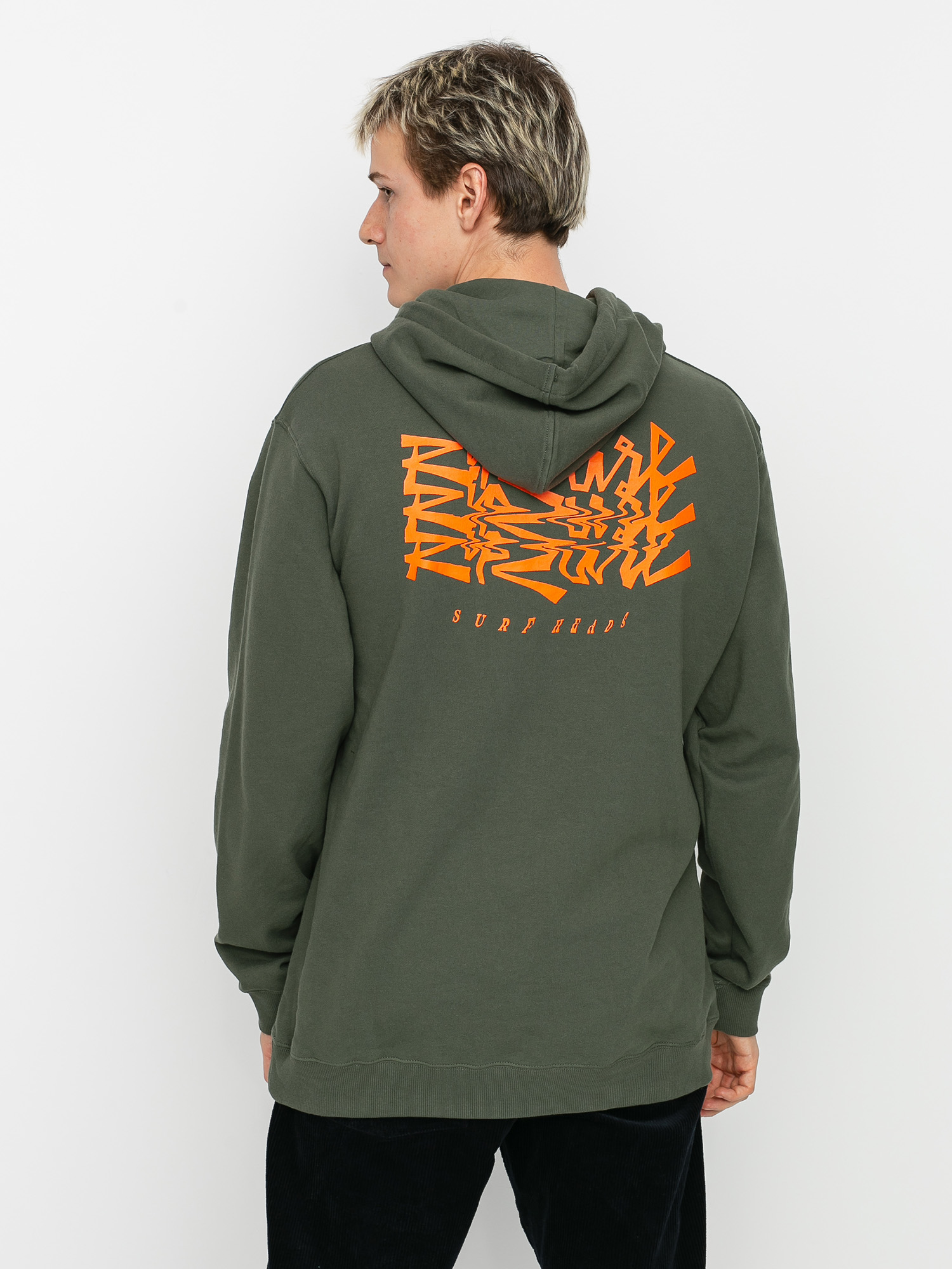 Bluza z kapturem Rip Curl Surf Heads HD (dark olive)