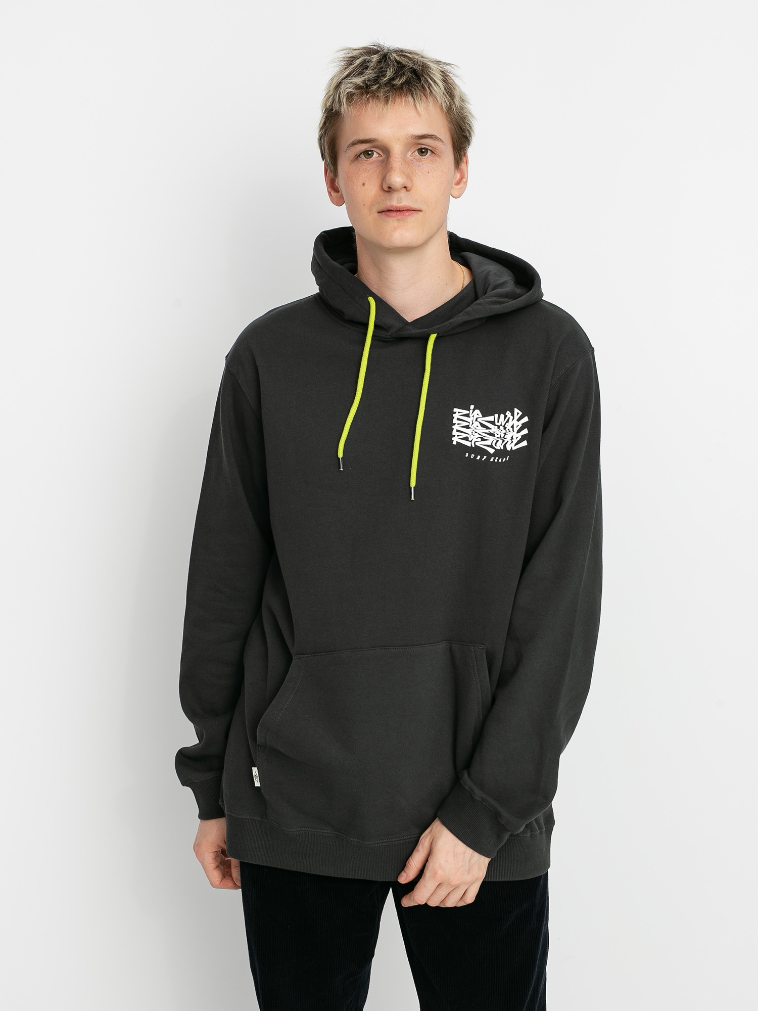 Bluza z kapturem Rip Curl Surf Heads HD (washed black)