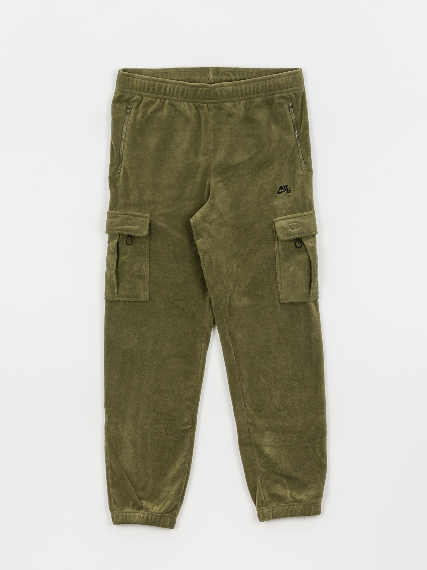 Spodnie Nike SB Novelty Cargo (medium olive/electro orange/black)