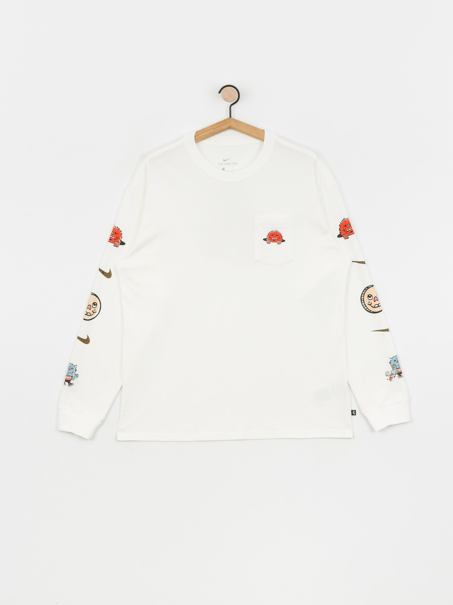 Longsleeve Nike SB Artist (white/black)