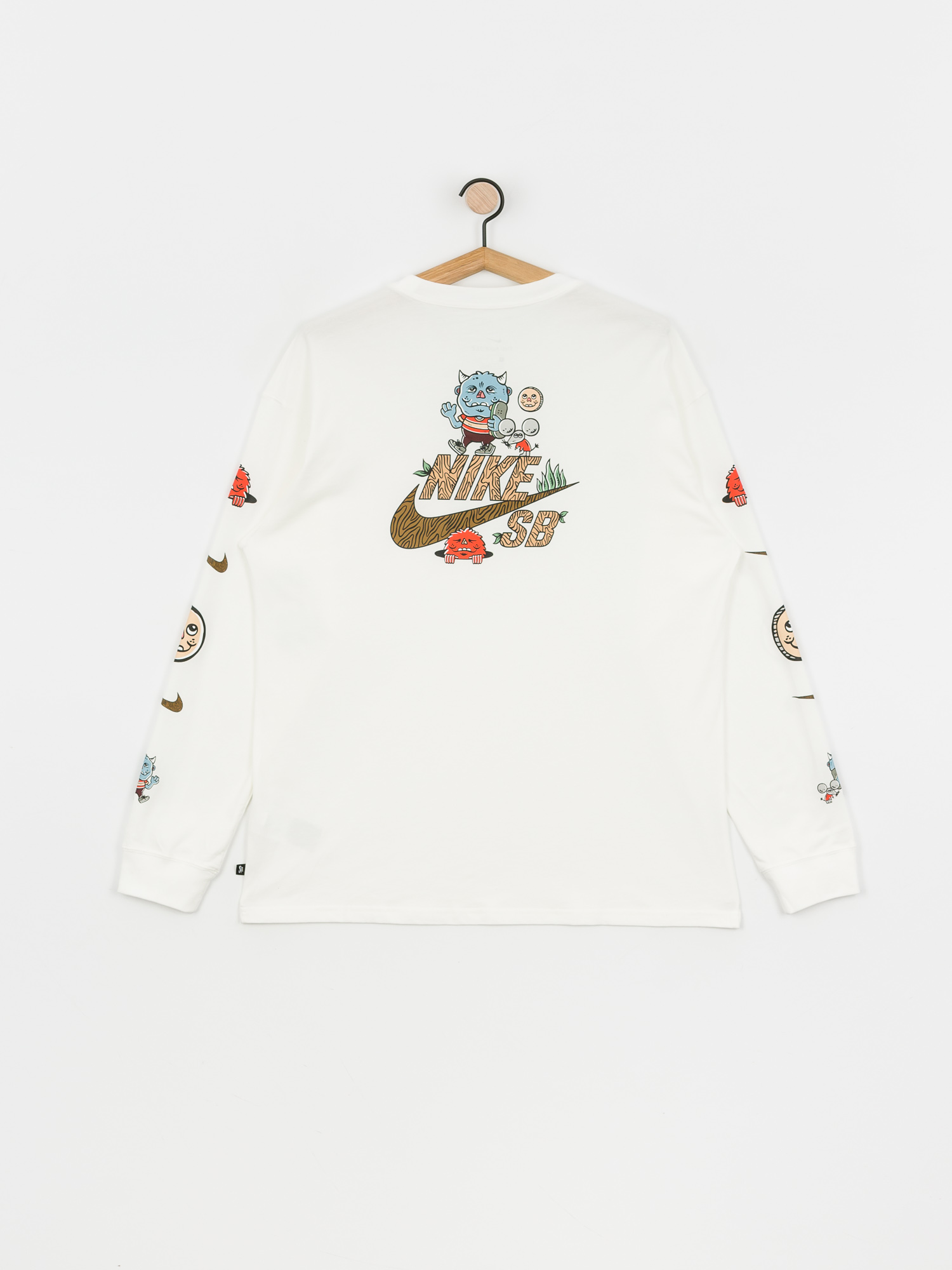 Longsleeve Nike SB Artist (white/black)