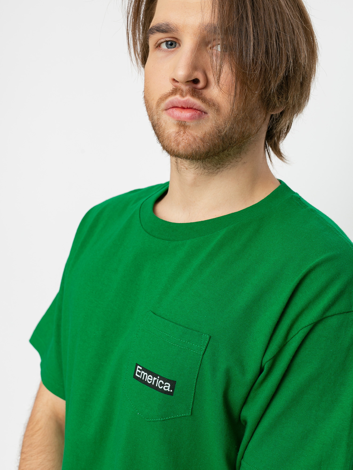 T-shirt Emerica Pure Triangle Pocket (green)